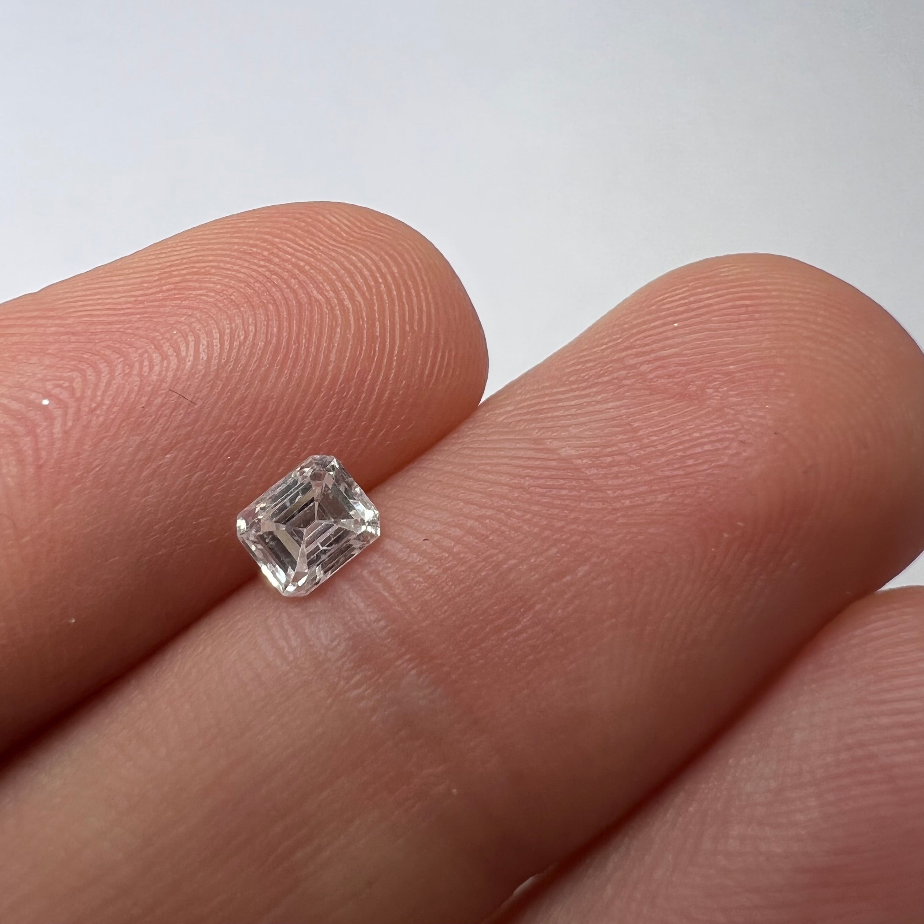 .37CT Emerald Cut Diamond G I1 4.52x3.81x2.46mm Natural Earth mined