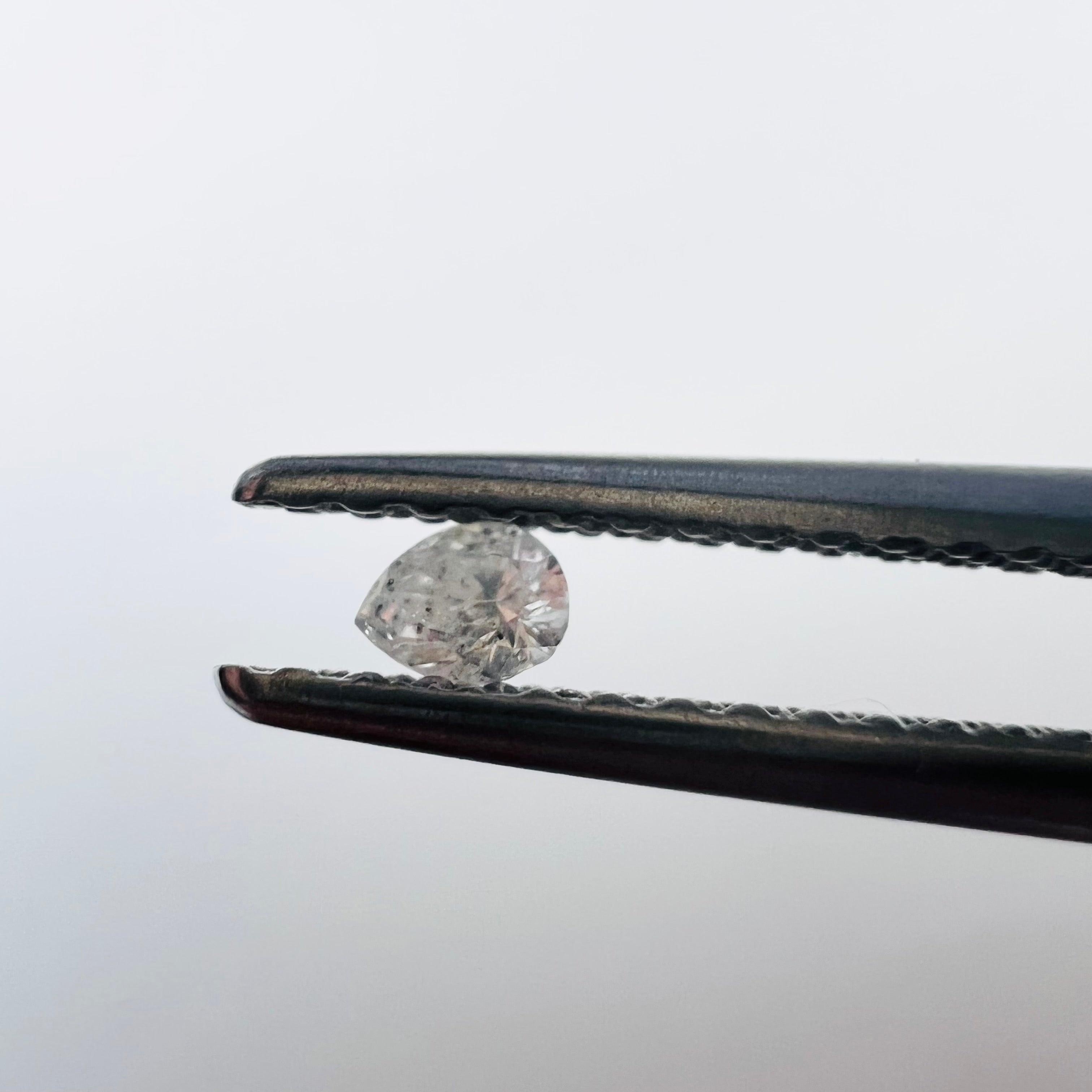 .05CT Pear Diamond G I2 2.71x2.12x1.29mm Natural Earth mined