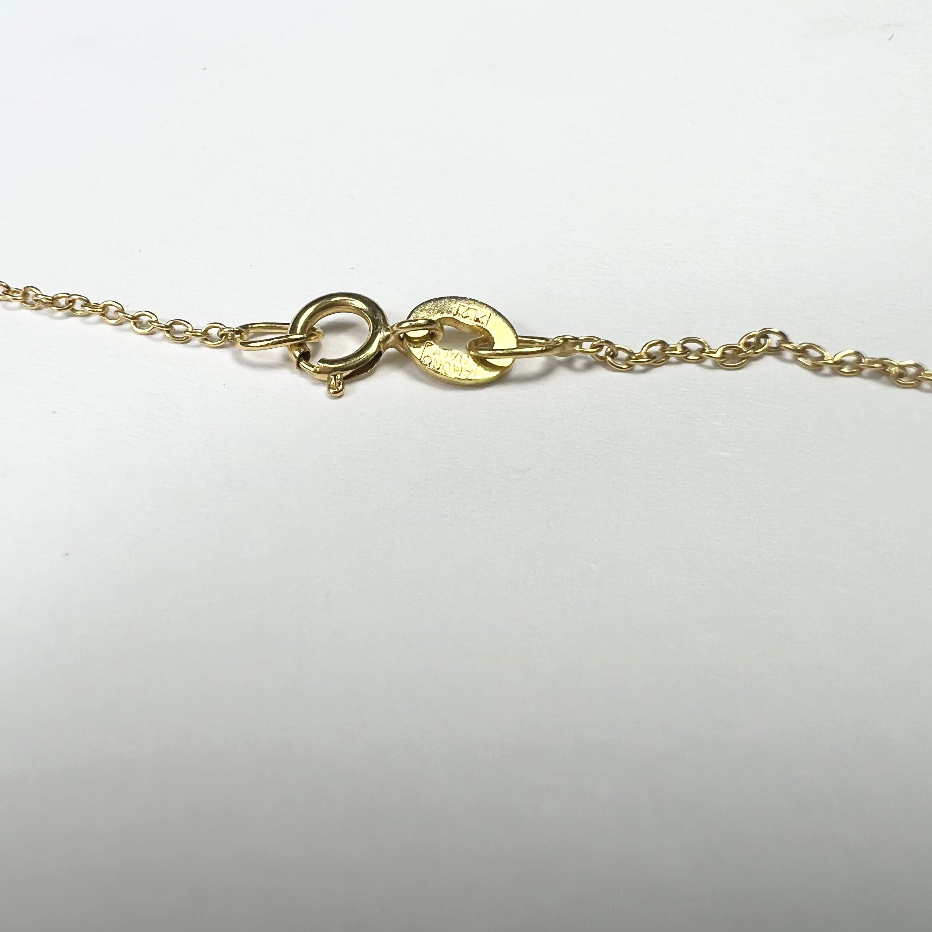 Emerald and Diamond 16" 14K Yellow Gold Cable Chain Necklace