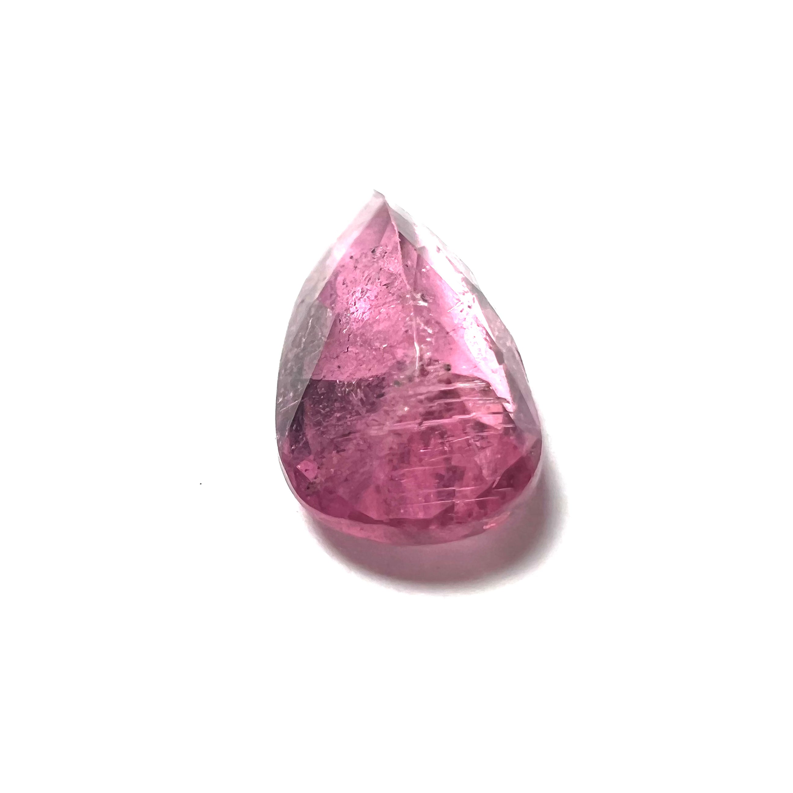 2.22CTW Natural Pear Cut Tourmaline 14x6x4mm Earth mined Gemstone