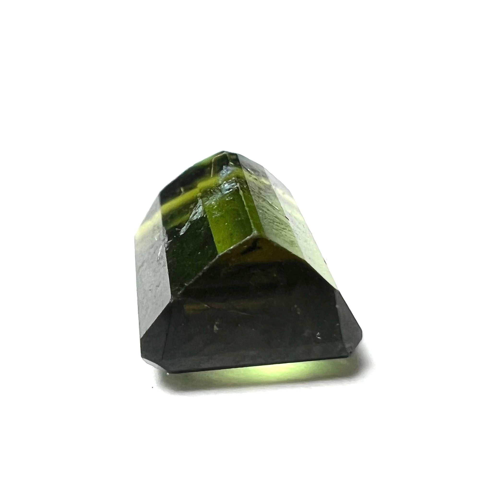 2.38CTW Natural Emerald Cut Tourmaline 8x7x4mm Earth mined Gemstone