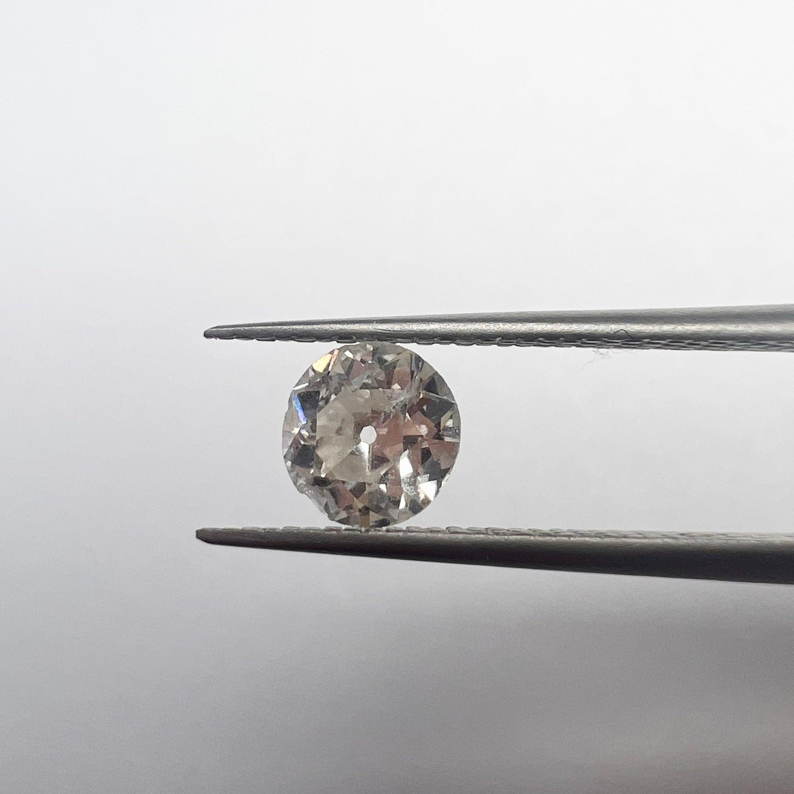 .78CT Old Mine Brilliant Cut Diamond H I1 6.07x3.19mm Natural Earth mined