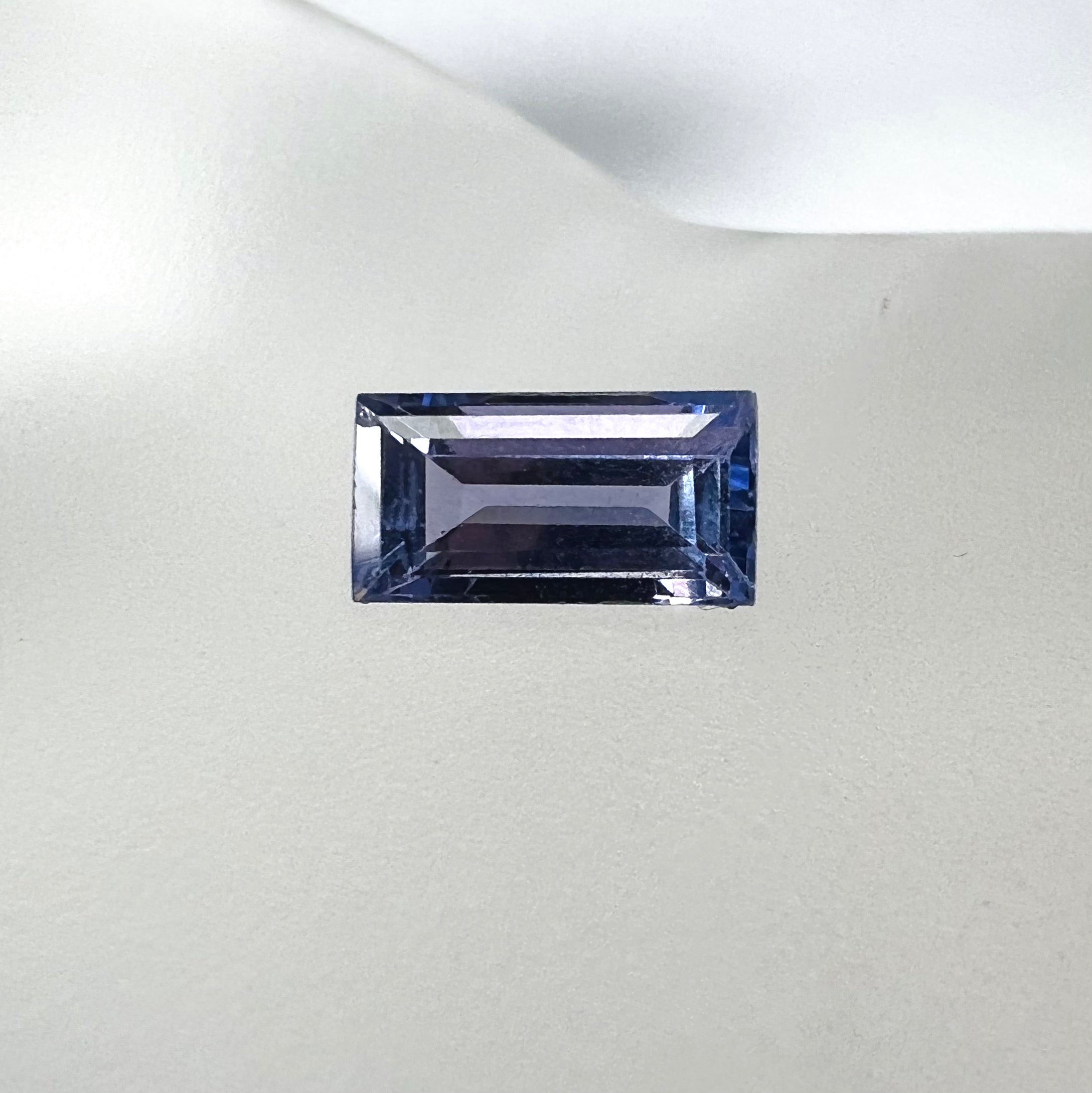 2.44CTW Loose Natural Baguette Cut Tanzanite 9.95x5.21x4.56mm Earth mined Gemstone