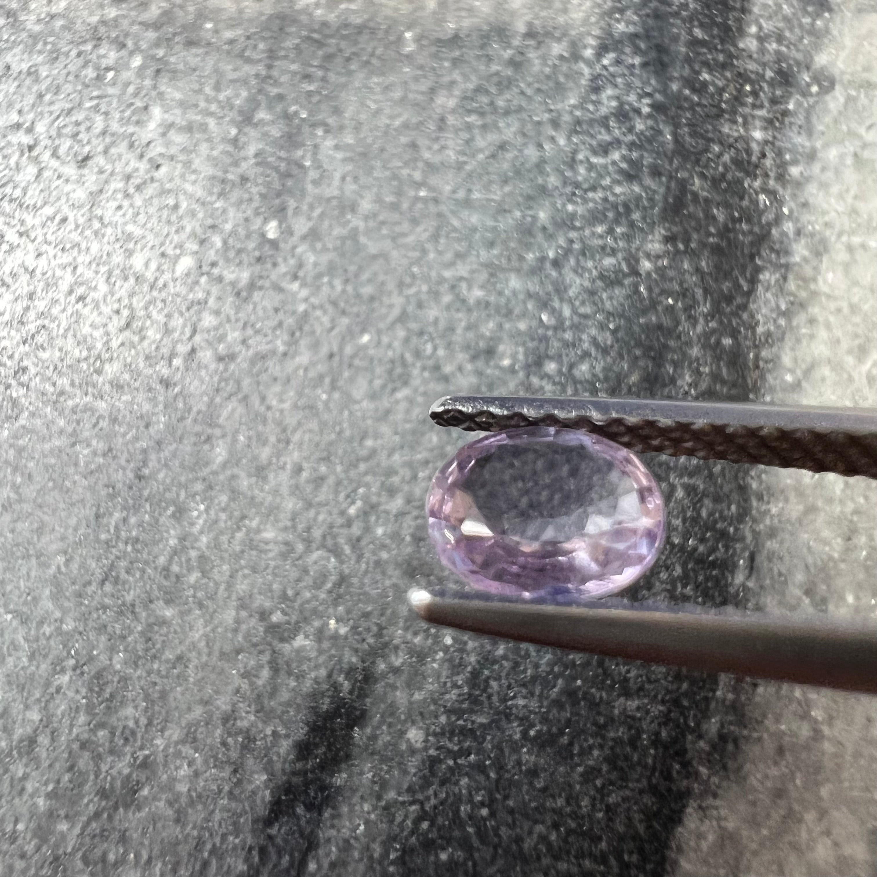 .56CT Loose Cotton Candy Pink Sapphire 5.84x4.96x1.98mm Earth mined Gemstone