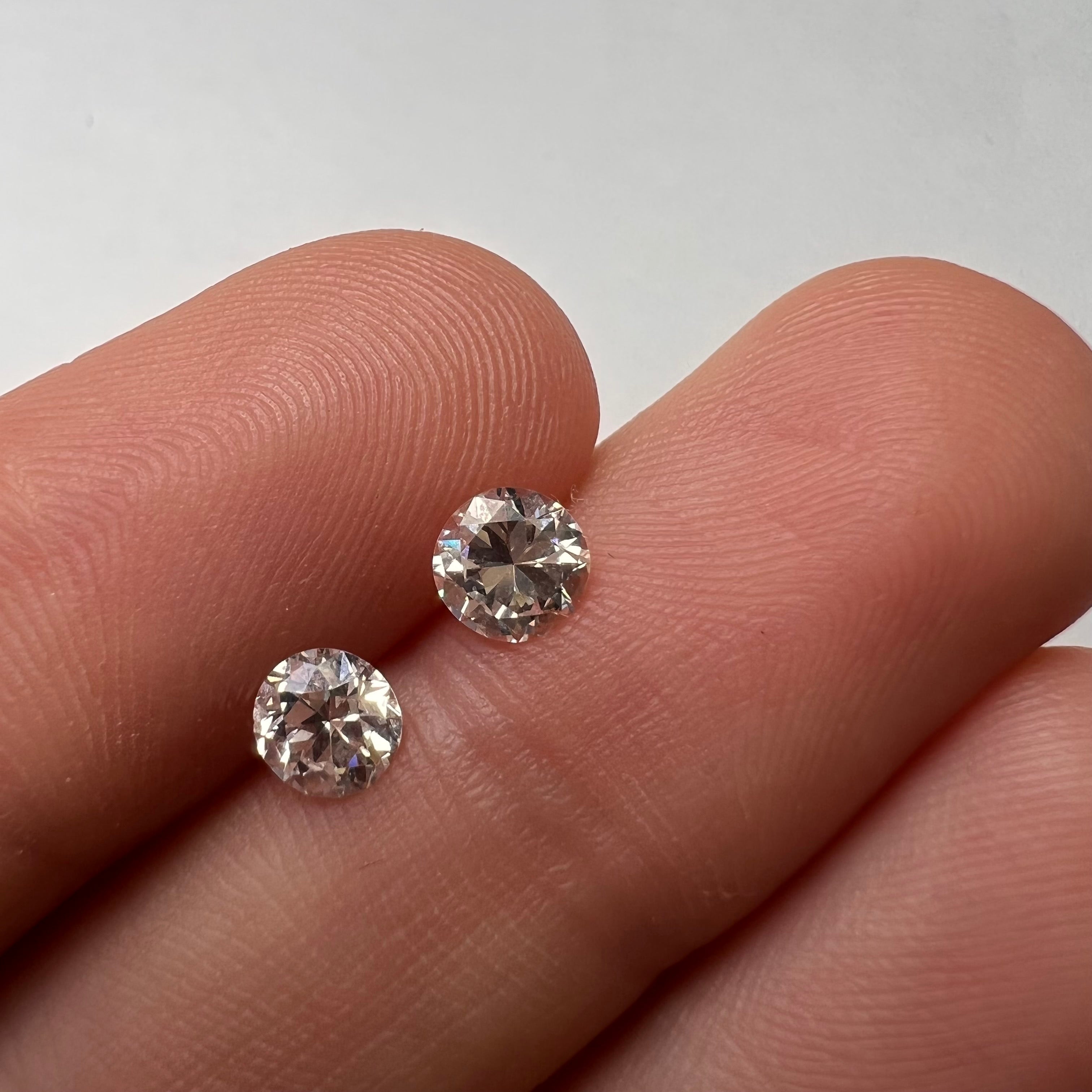.95CT Old Mine Cut Diamond H-K VS2 5mm Natural Earth mined