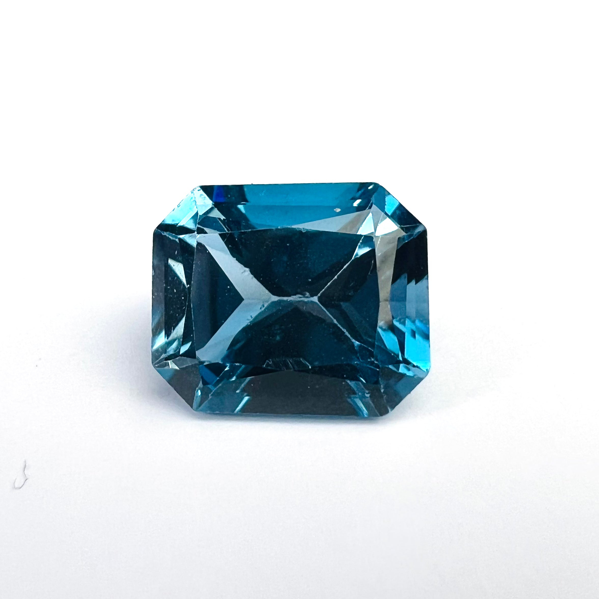 7CTW Loose Natural Octagon Cut Topaz 12x10x7.2mm Earth mined Gemstone