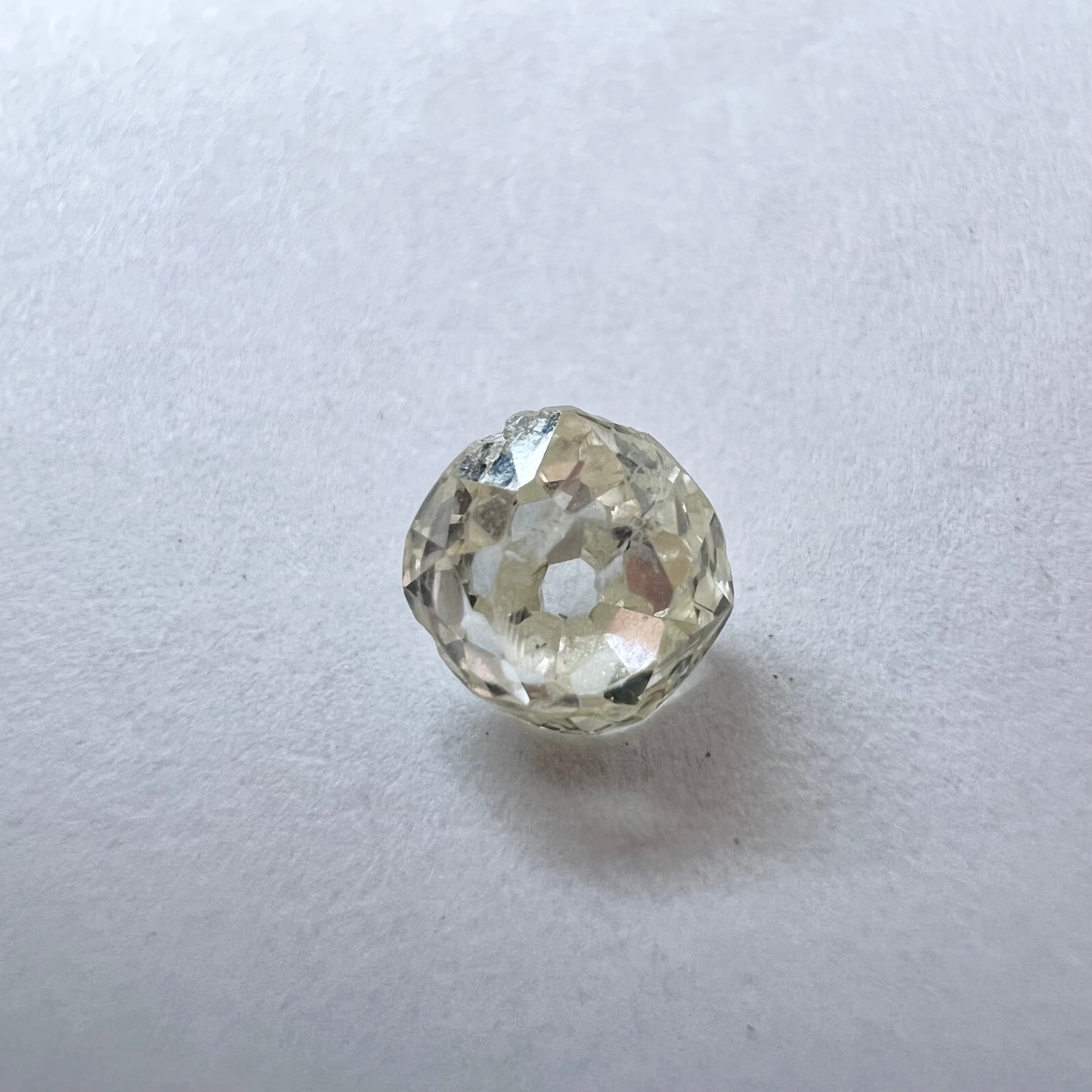 .68CT Old Mine Cut Diamond O I2 5.11x4.86x3.26mm Natural Earth mined