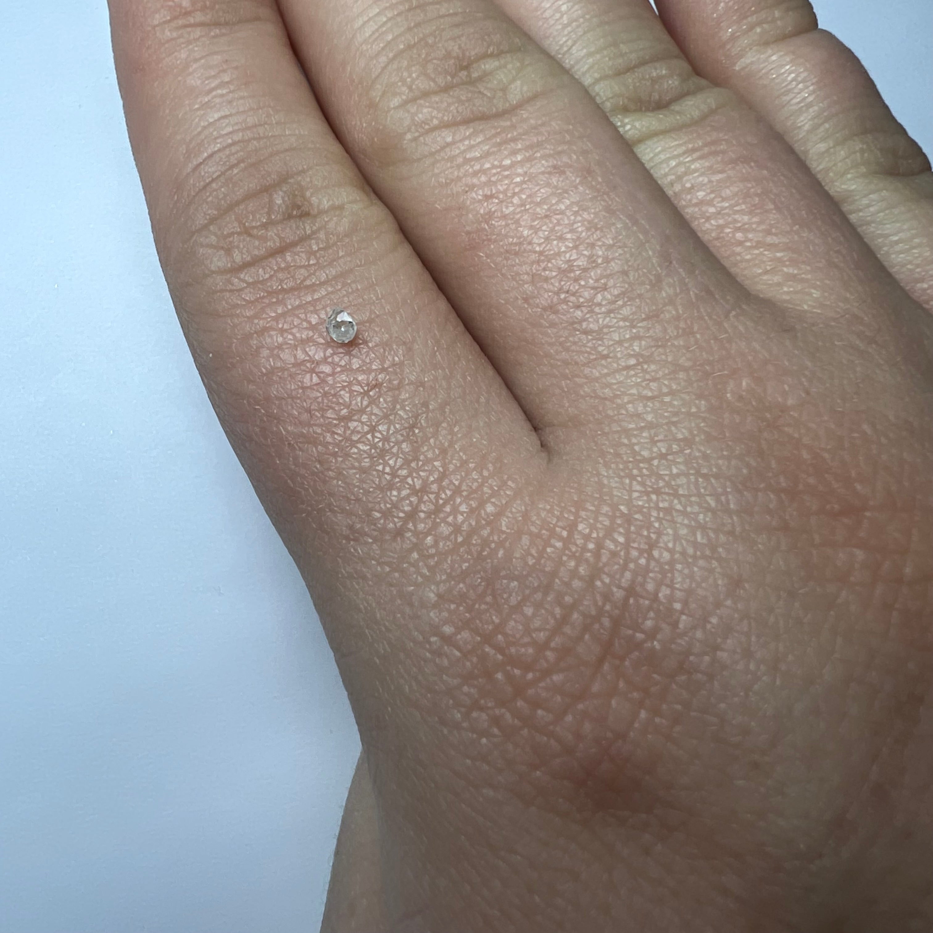 .075CT Old Mine Cut Diamond J I2 2.46x2.00mm Natural Earth mined
