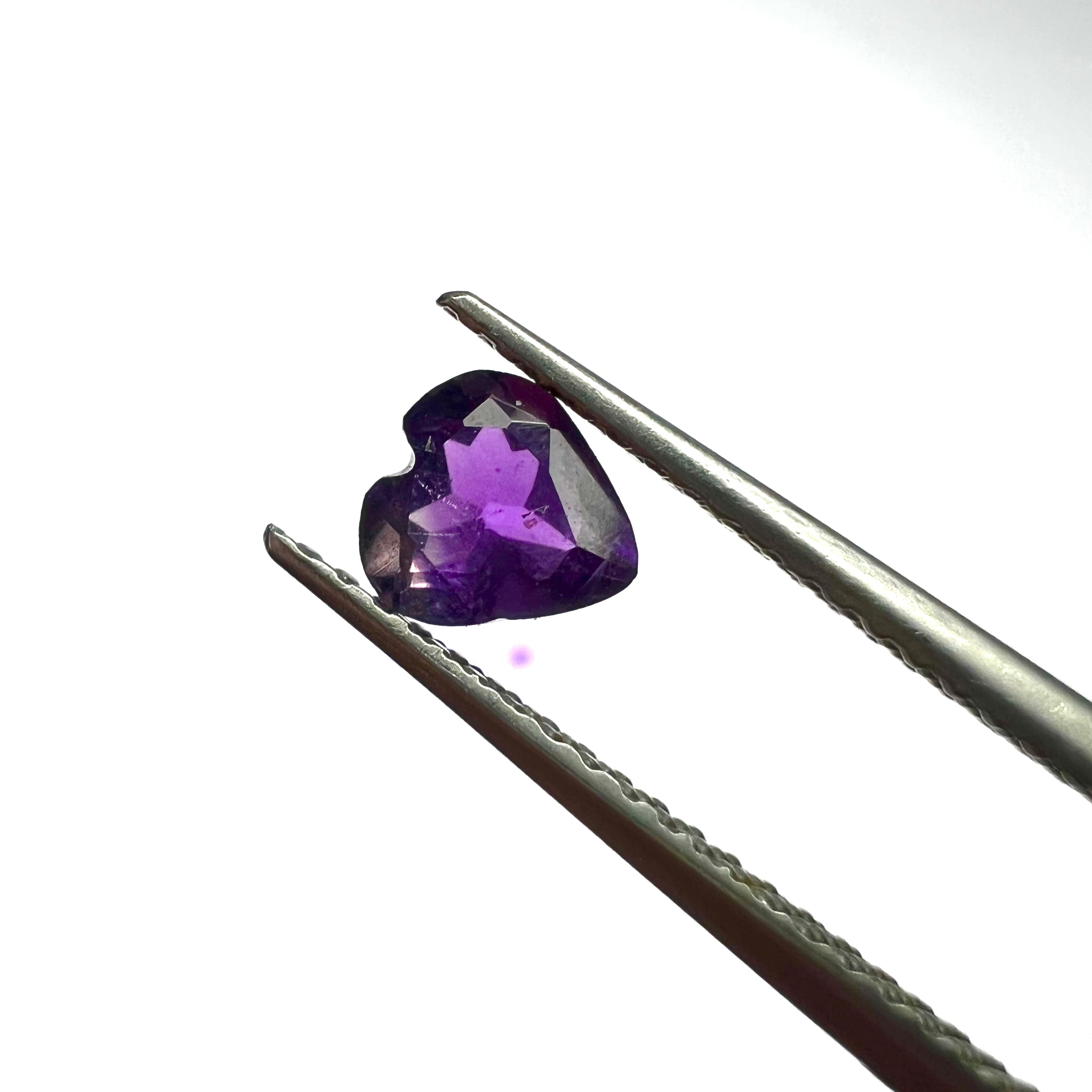 .40CT Natural Loose Heart Light Pink Amethyst 5x5mm earth mined Gemstone