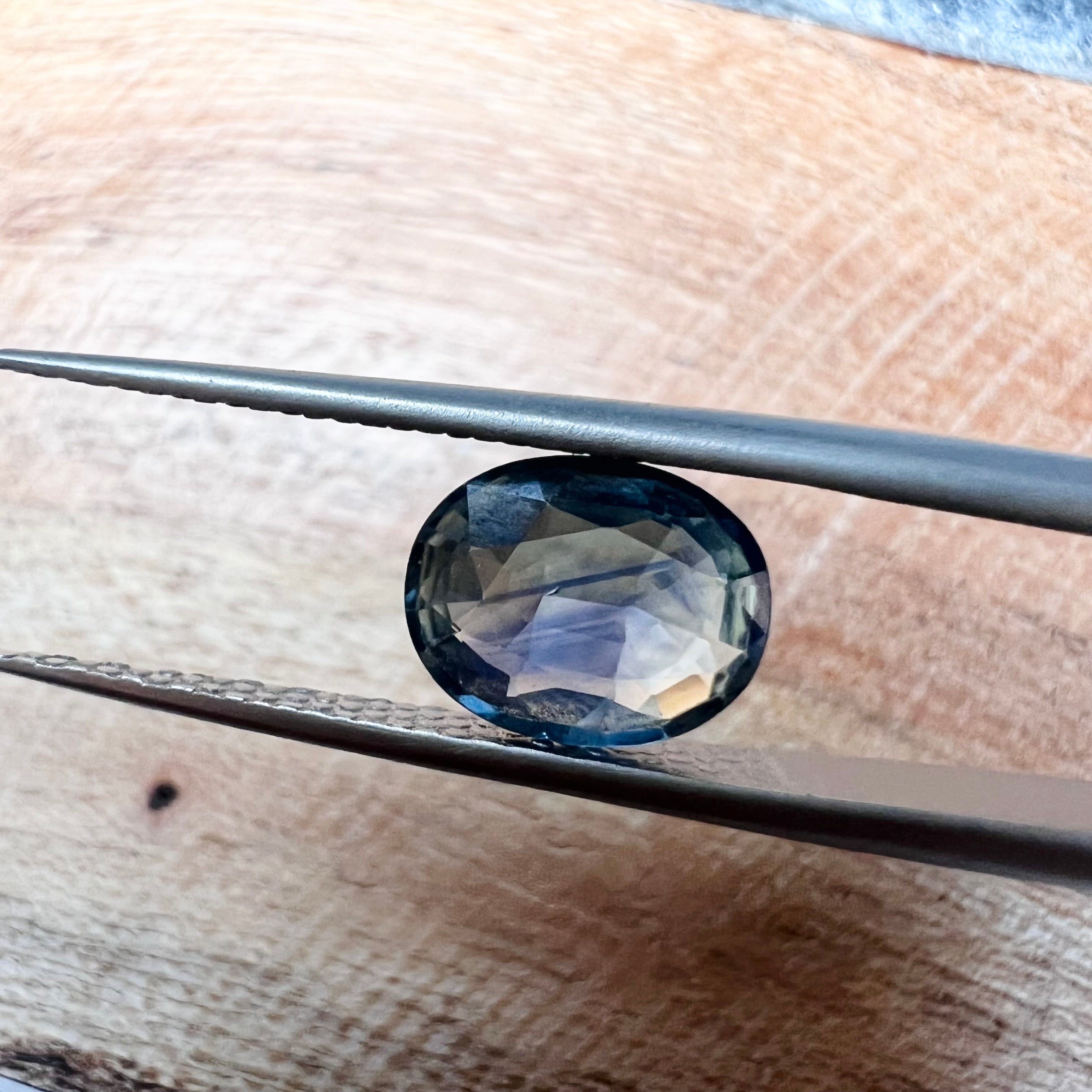 1.72CTW Loose Natural Oval Sapphire 8.71x6.90x2.97mm Earth mined Gemstone