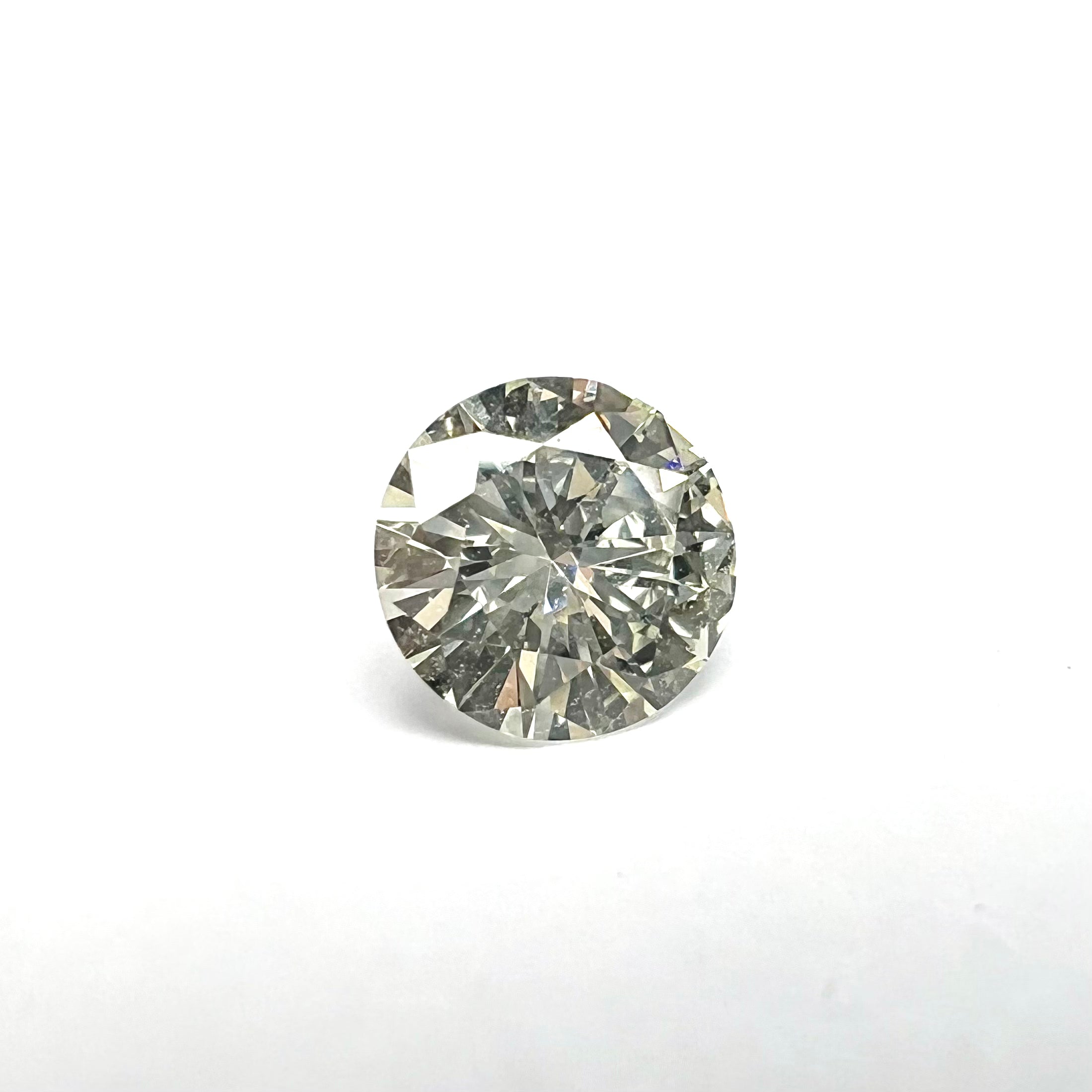 .50CT Round Brilliant Diamond L VS2 5.31x5.35x3.05mm Natural Earth mined