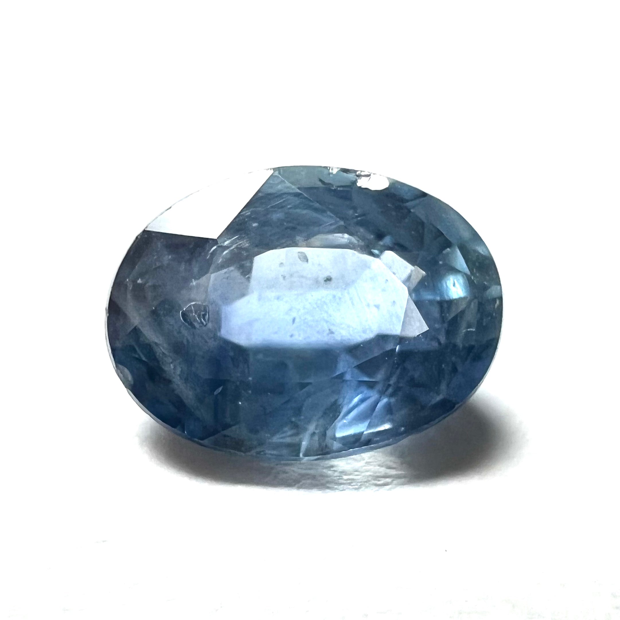 1.06CTW Loose Blue Oval Sapphire 7x5x4.5mm Earth mined Gemstone