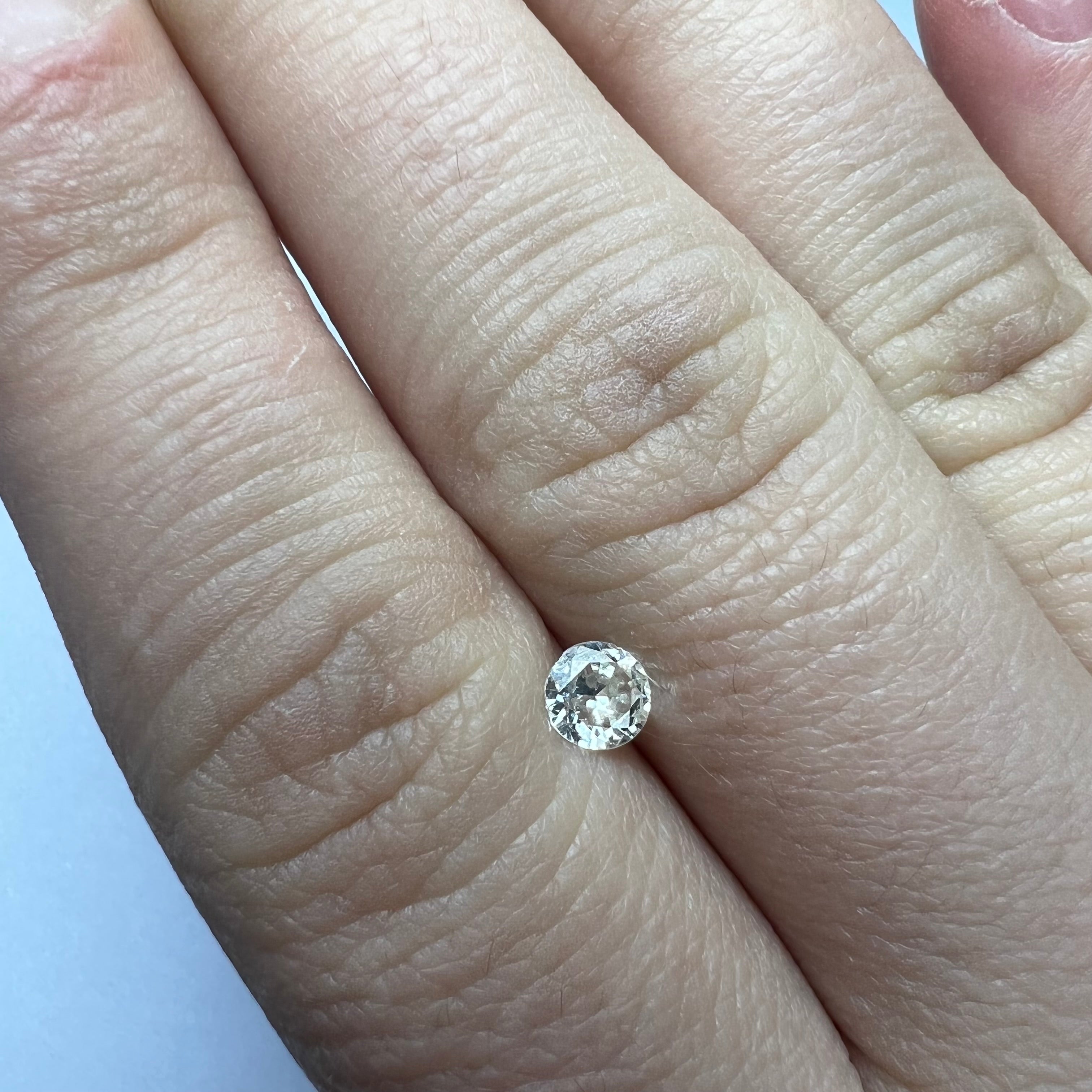 .32CT Old Mine Cut Diamond K VS2 4.67x2.27mm Natural Earth mined