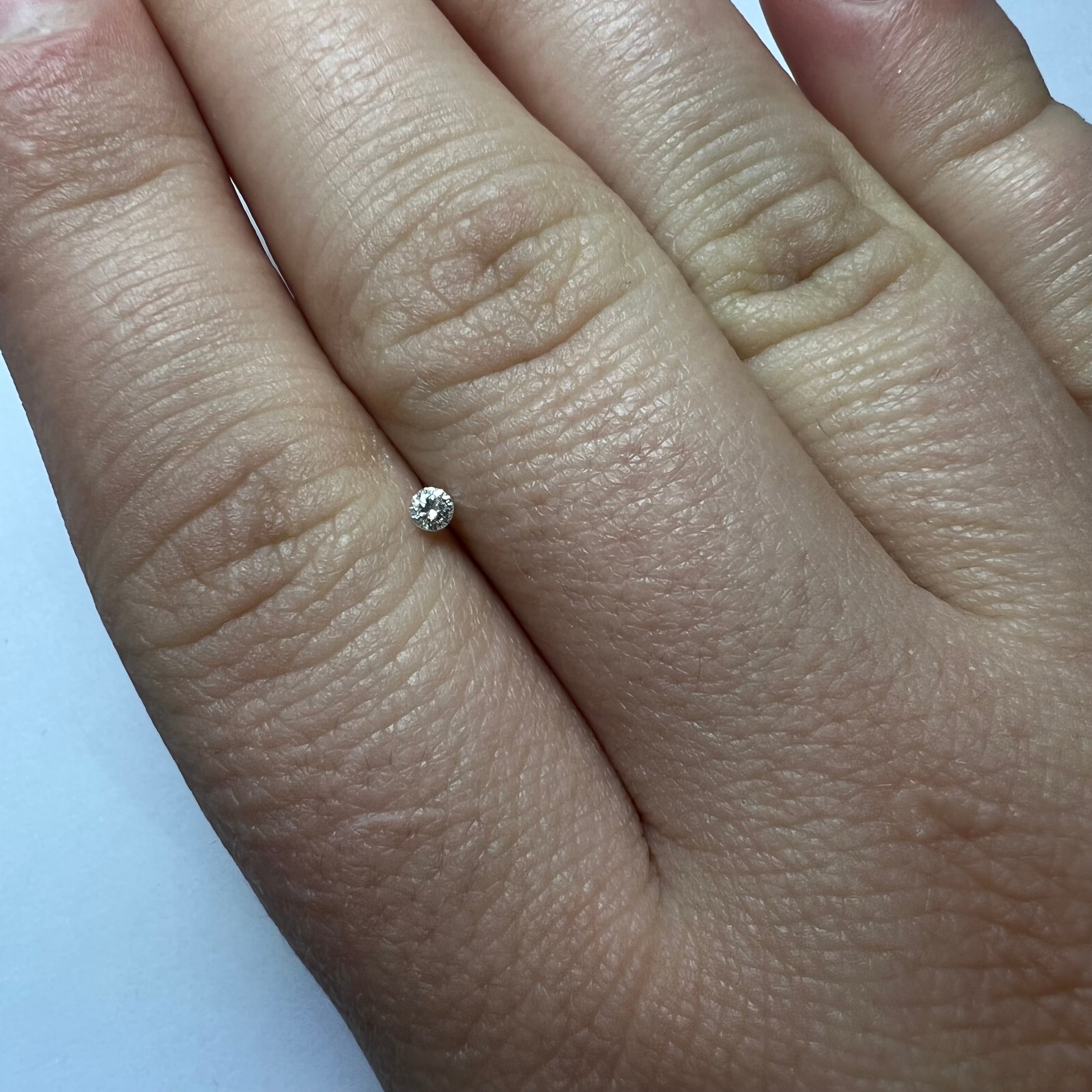 .055CT Old Mine Cut Diamond G VS1 2.39X1.51mm Natural Earth mined