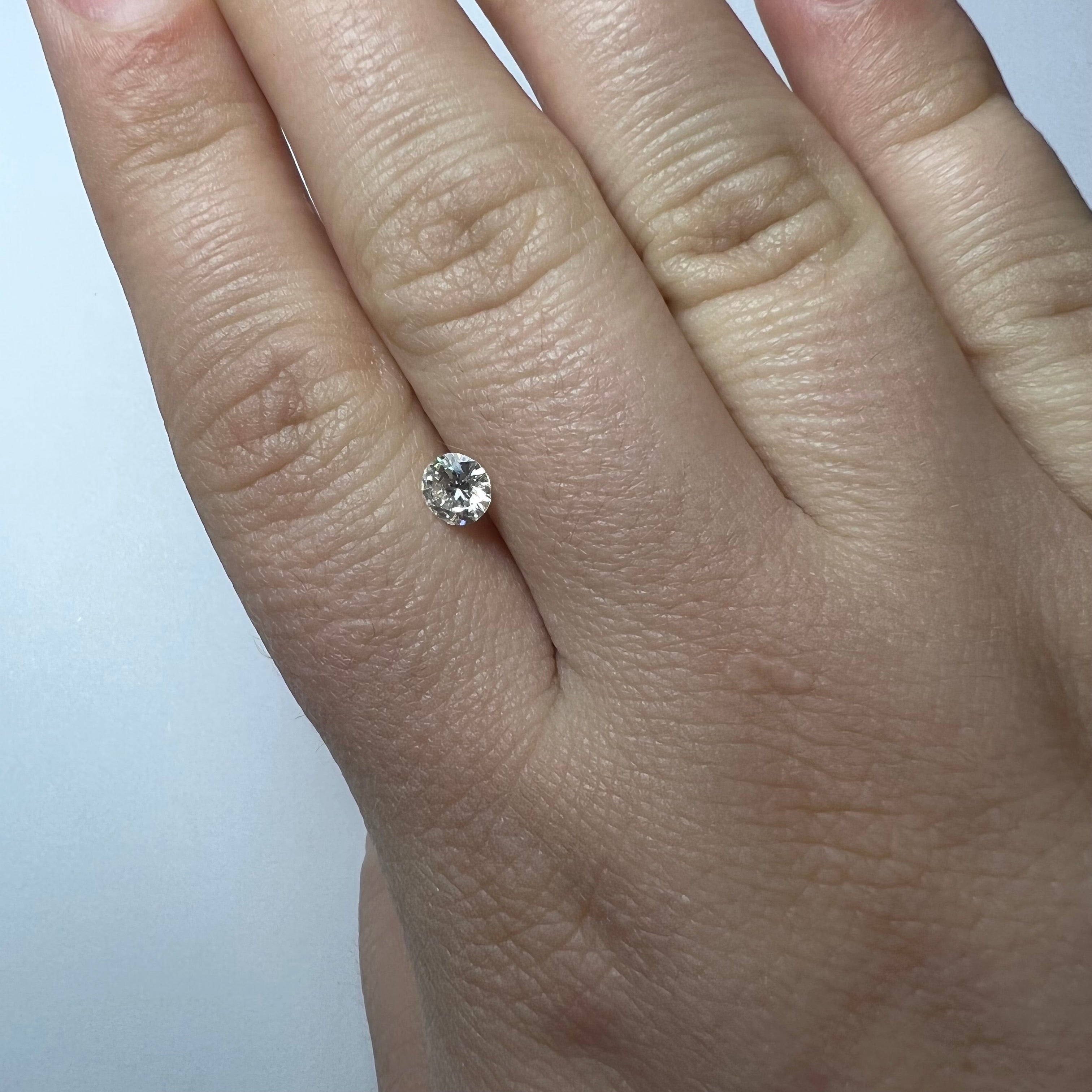 .50CT Brilliant Round Diamond H VS1 5.19-5.24x2.90mm Natural Earth mined