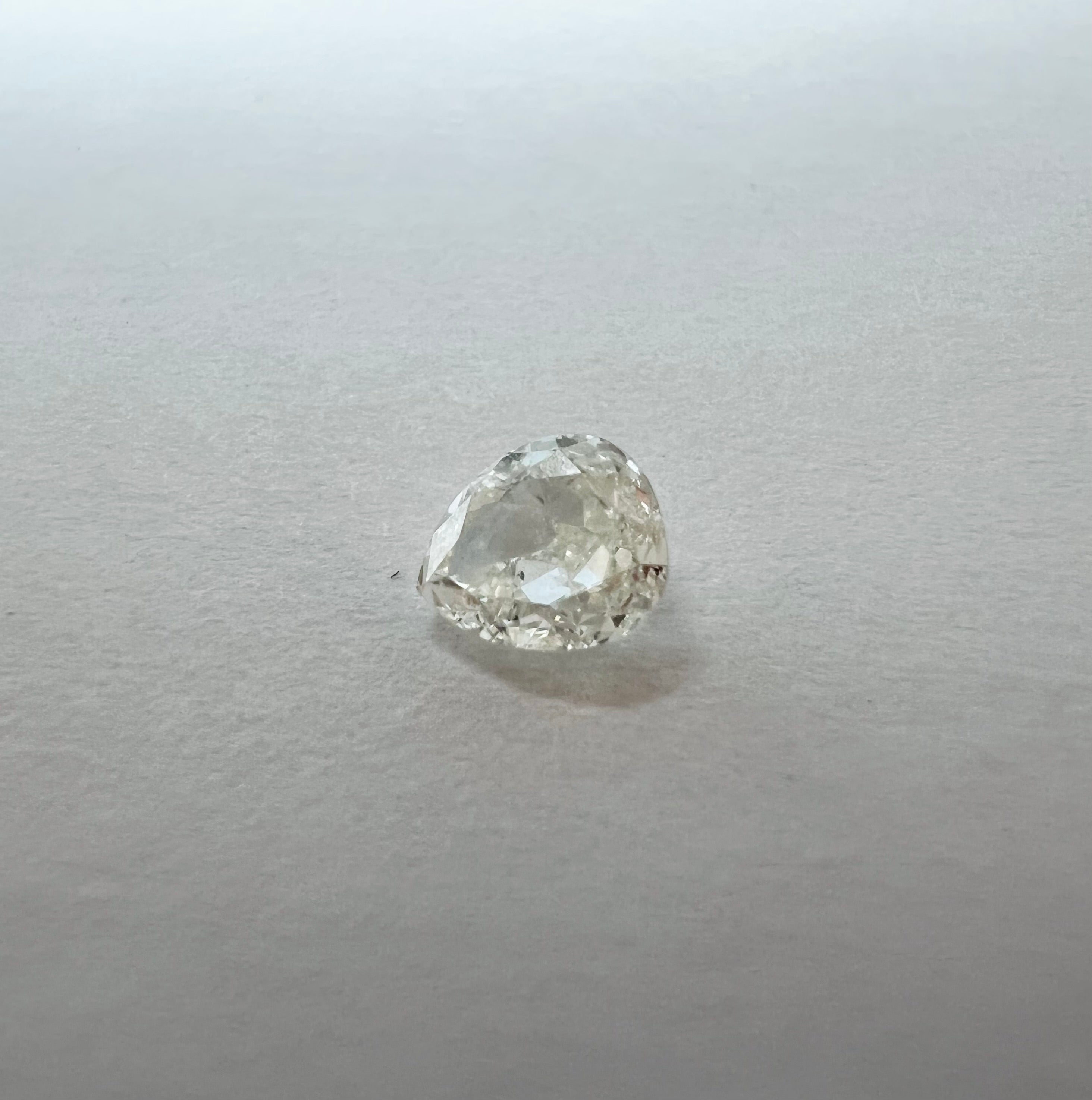 .50CT Pear Diamond J VS2 5.26x4.37x2.74mm Natural Earth mined