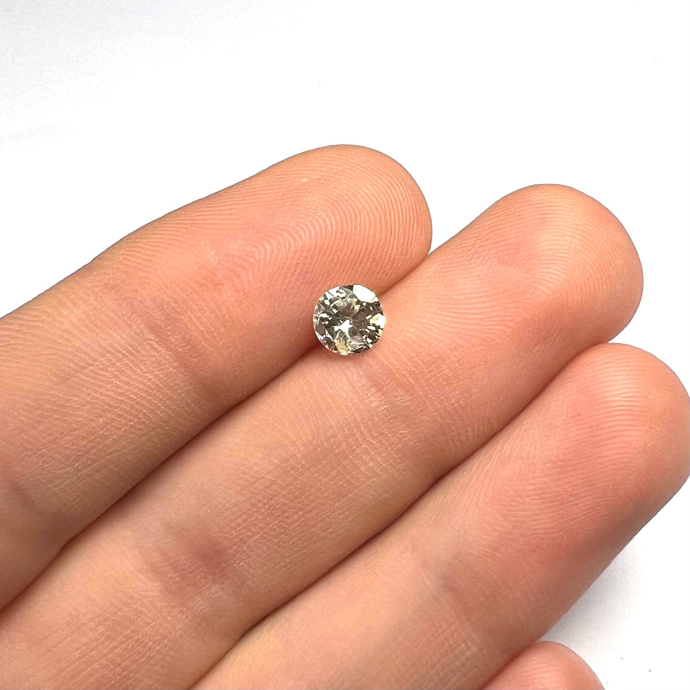 .63CT Circular Brilliant Diamond N I2 5.67x5.84x3.18mm Natural Earth mined