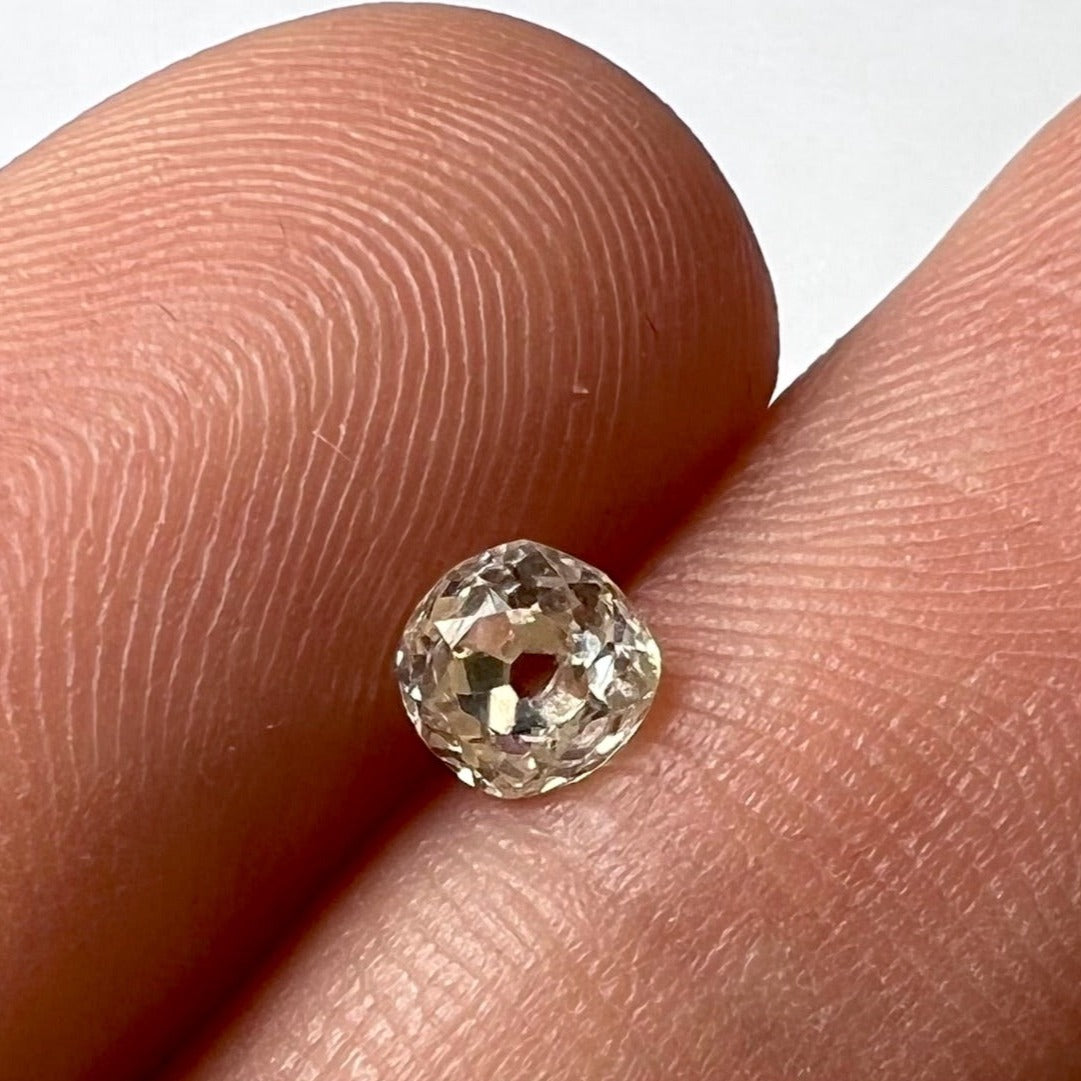 .49CT Old Mine Cut Diamond M SI2 5.58x4.68x2.78mm Natural Earth mined