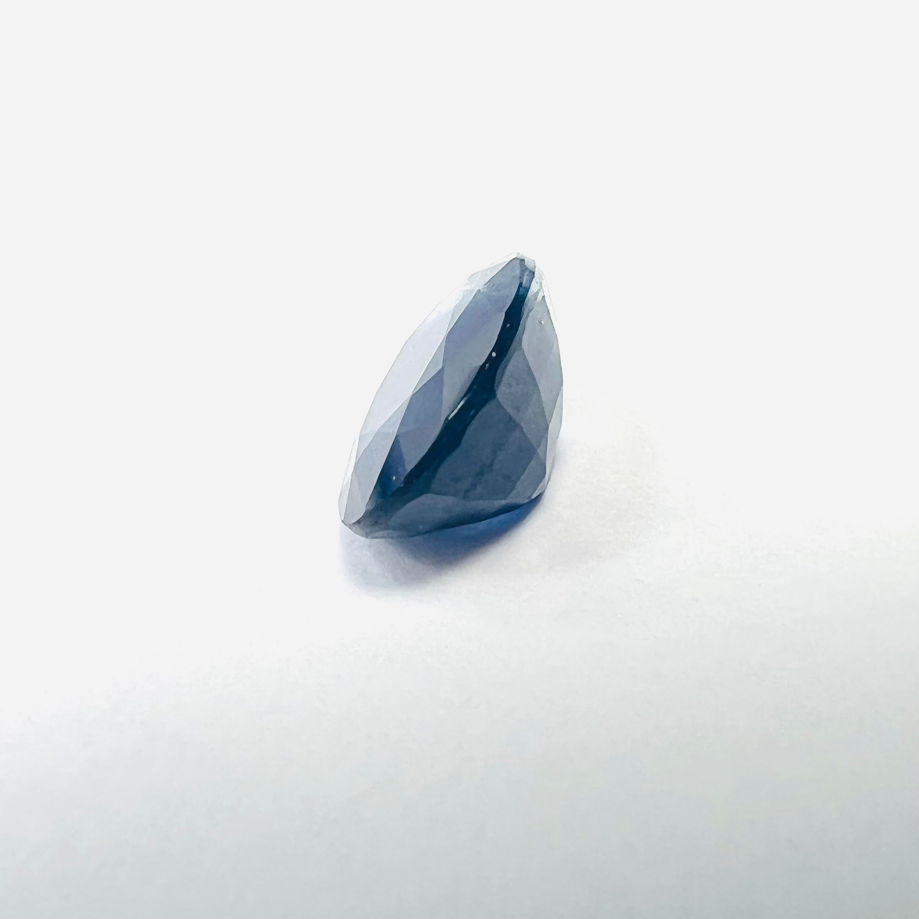 1.64CTW Loose Blue Sapphire 7.9x6x4.2mm Earth mined Gemstone