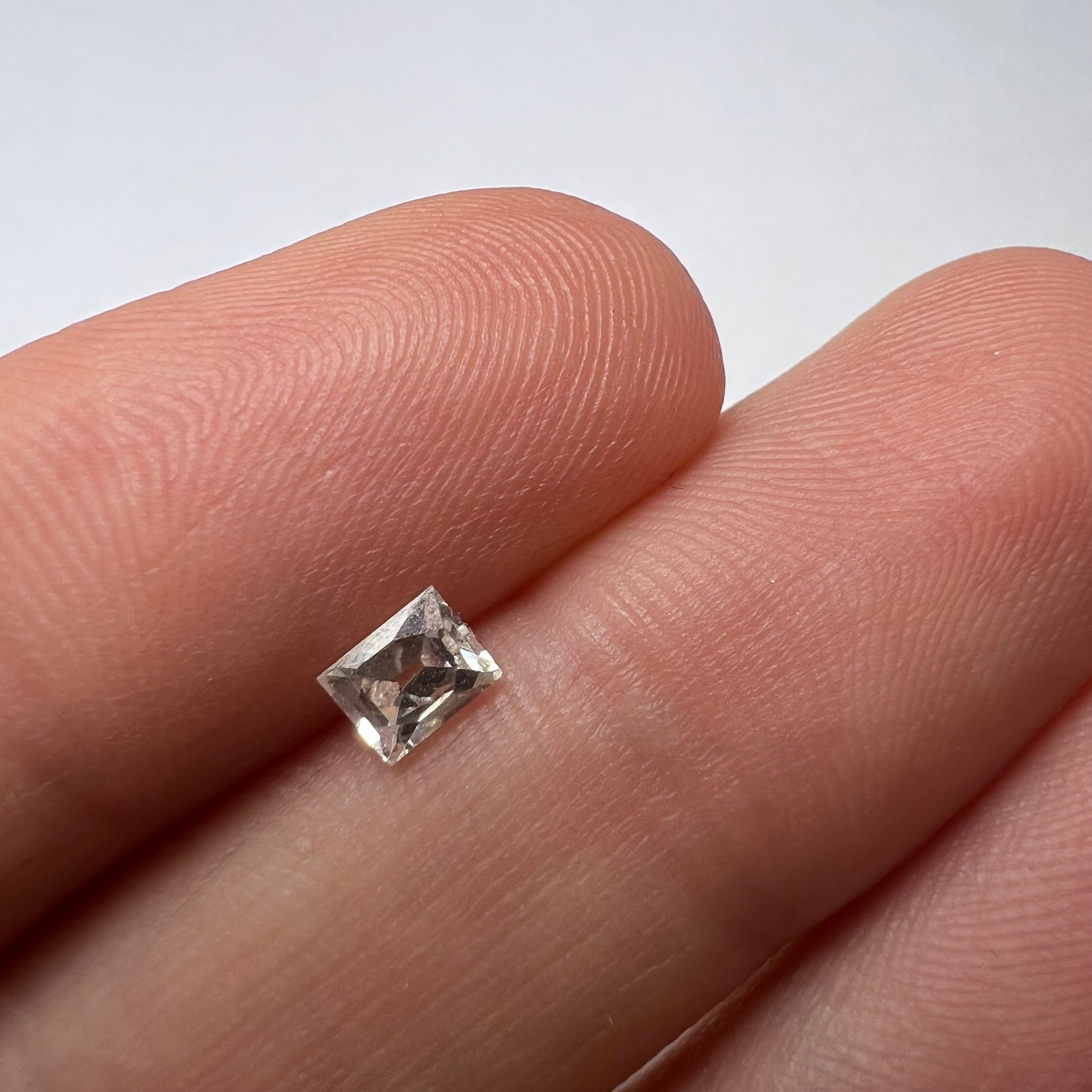 .32CT French Cut Diamond K I1 4.33x3.43x2.30mm Natural Earth mined