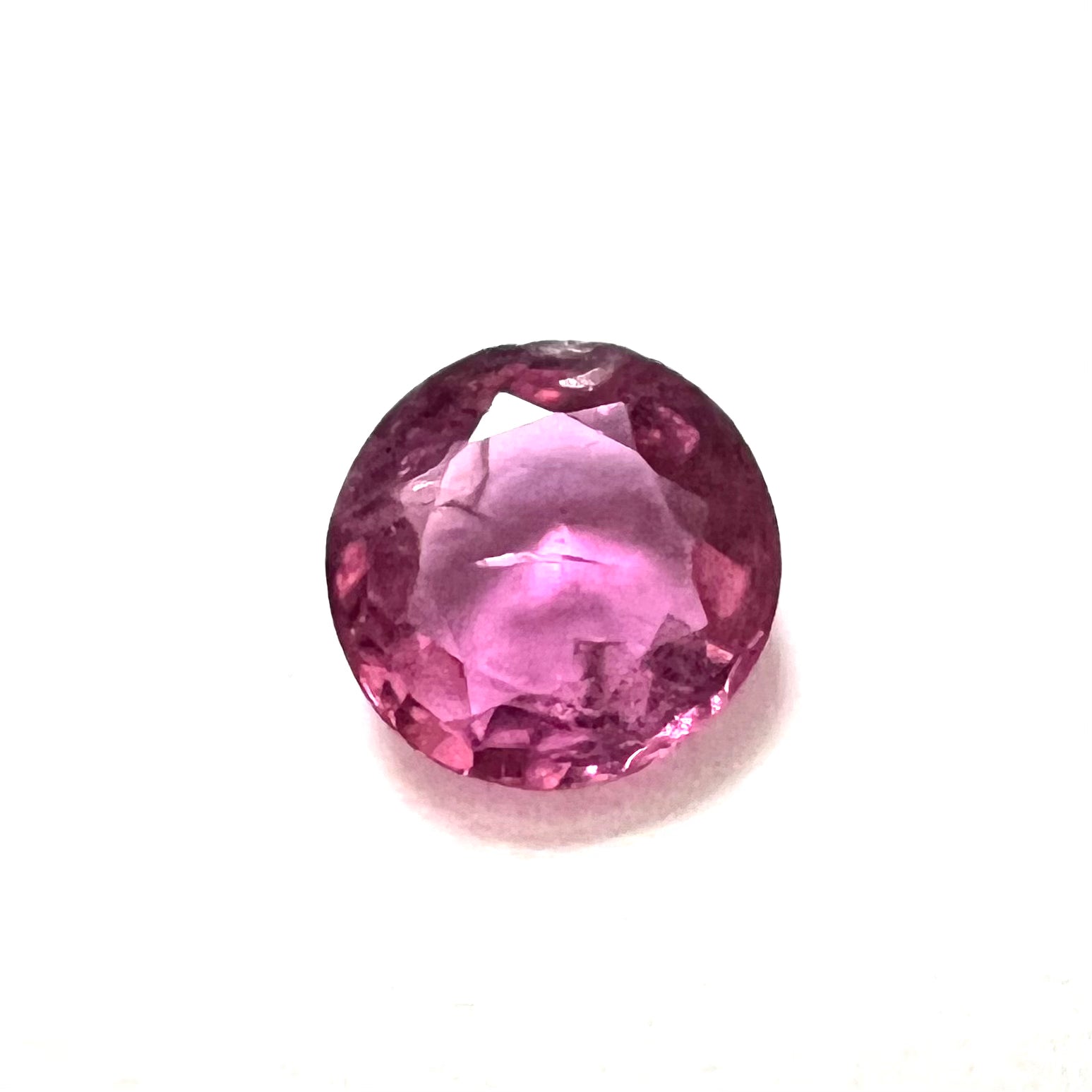 .50CT Loose Natural Round Ruby 5x2mm Earth mined Gemstone