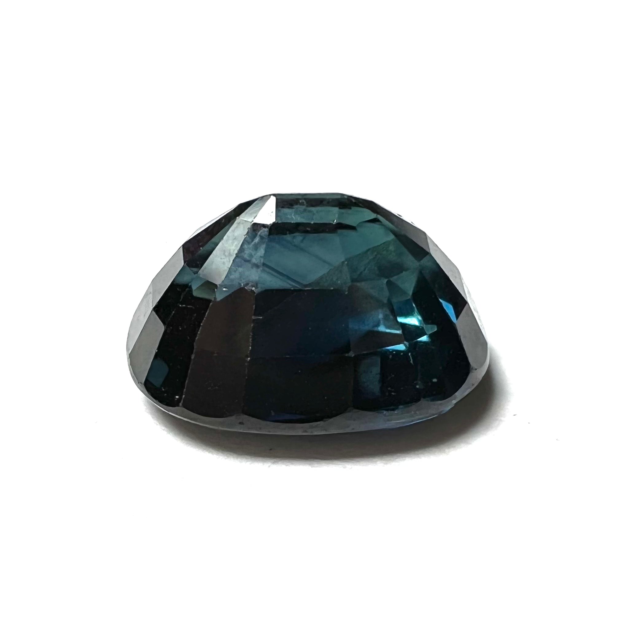 2.9CTW Loose Green Oval Sapphire 9x7x5mmEarth mined Gemstone