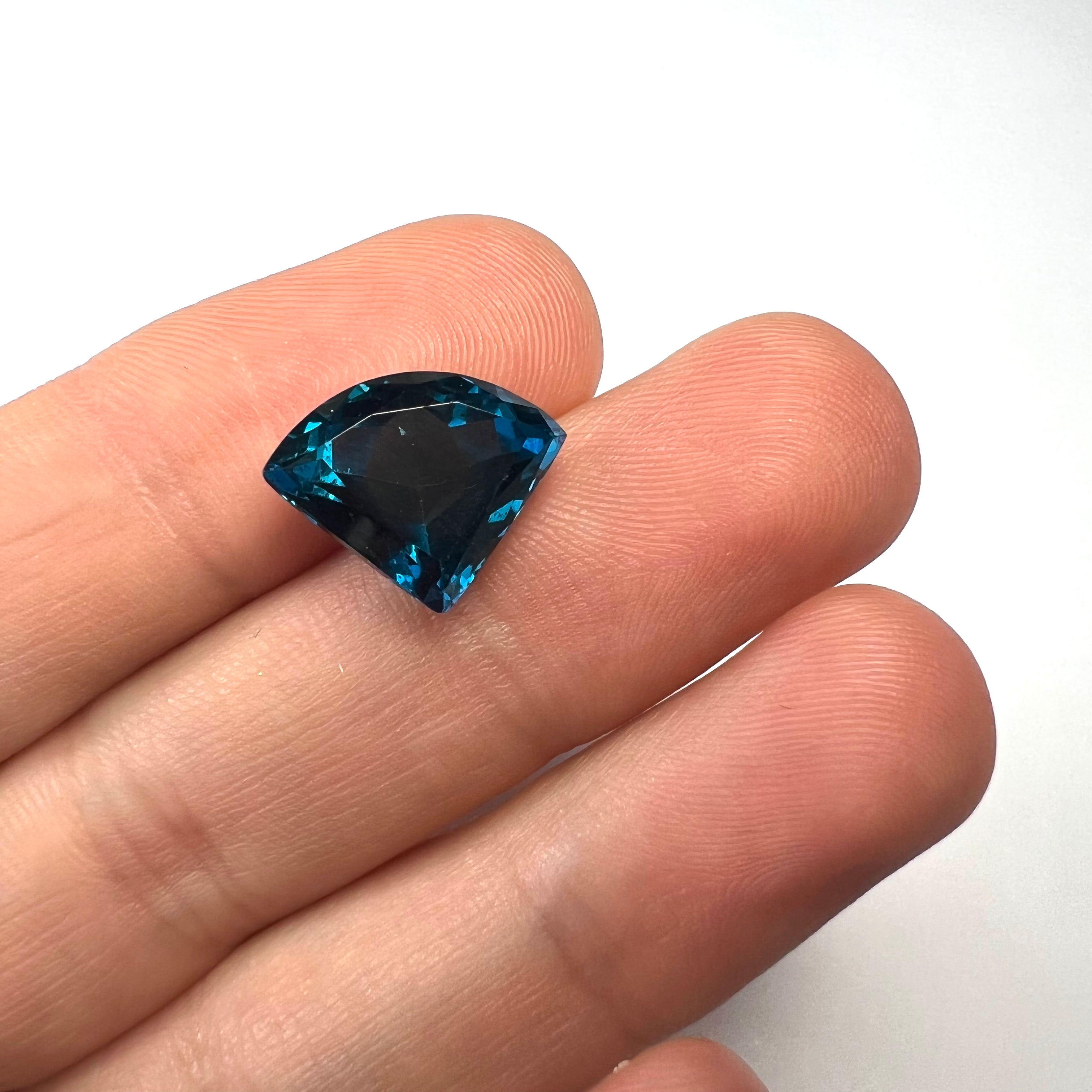 8CTW Loose Natural Fancy Cut Topaz 11.6x14.8x7.3mm Earth mined Gemstone
