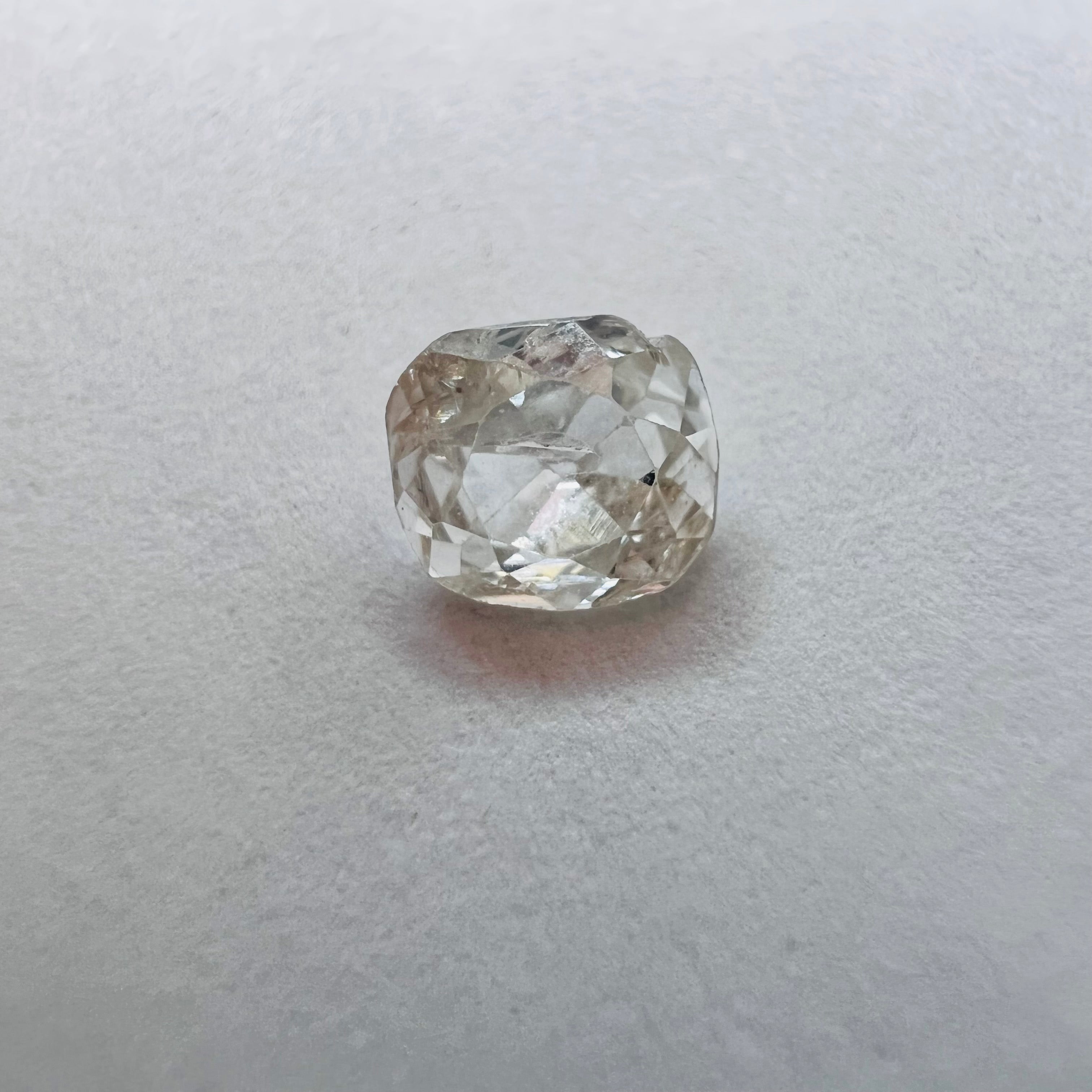 .34CT Cushion Cut Diamond K I1 4.82x4.17x1.98mm Natural Earth mined