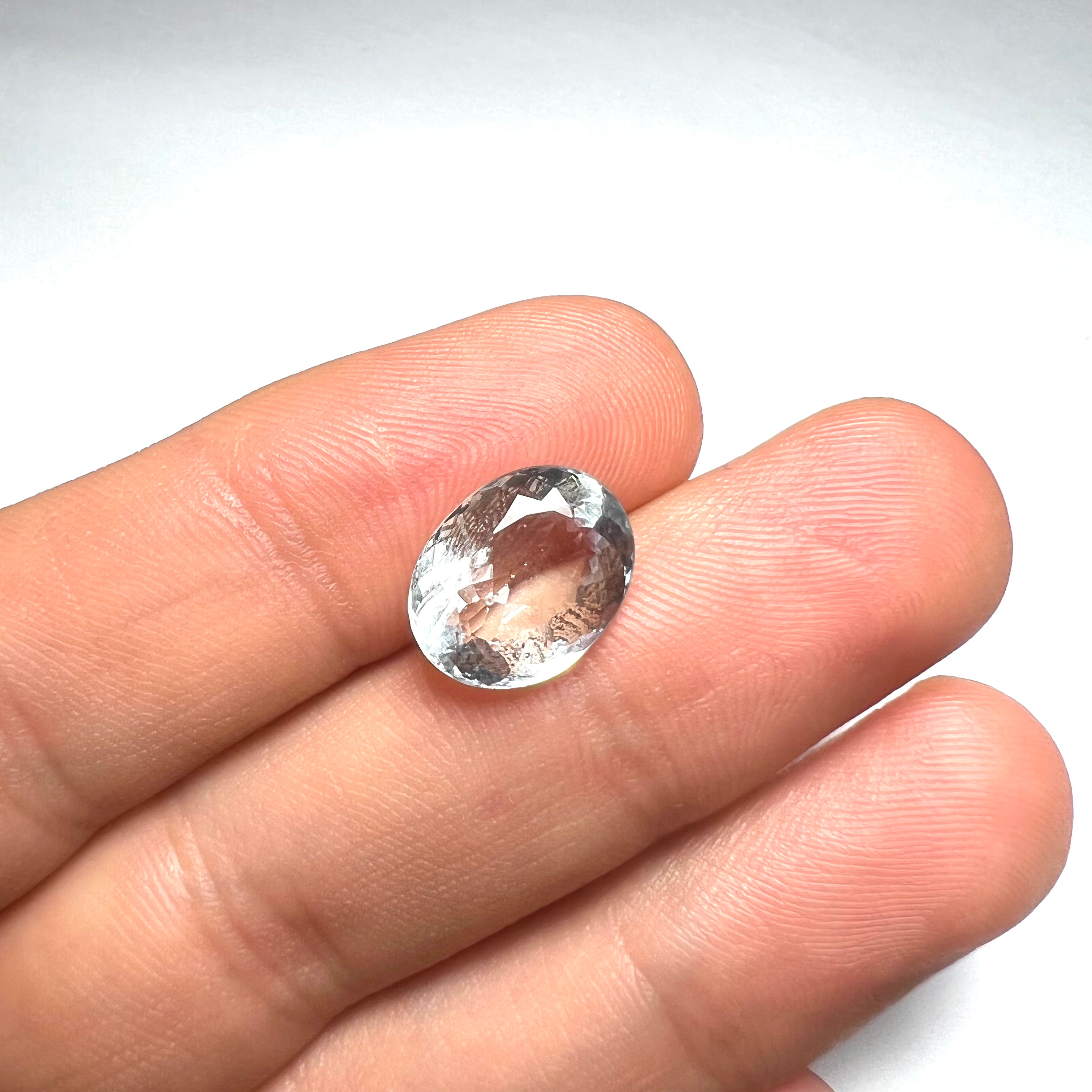 4.5CTW Loose Natural Aquamarine 12x9x5mm Earth mined Gemstone