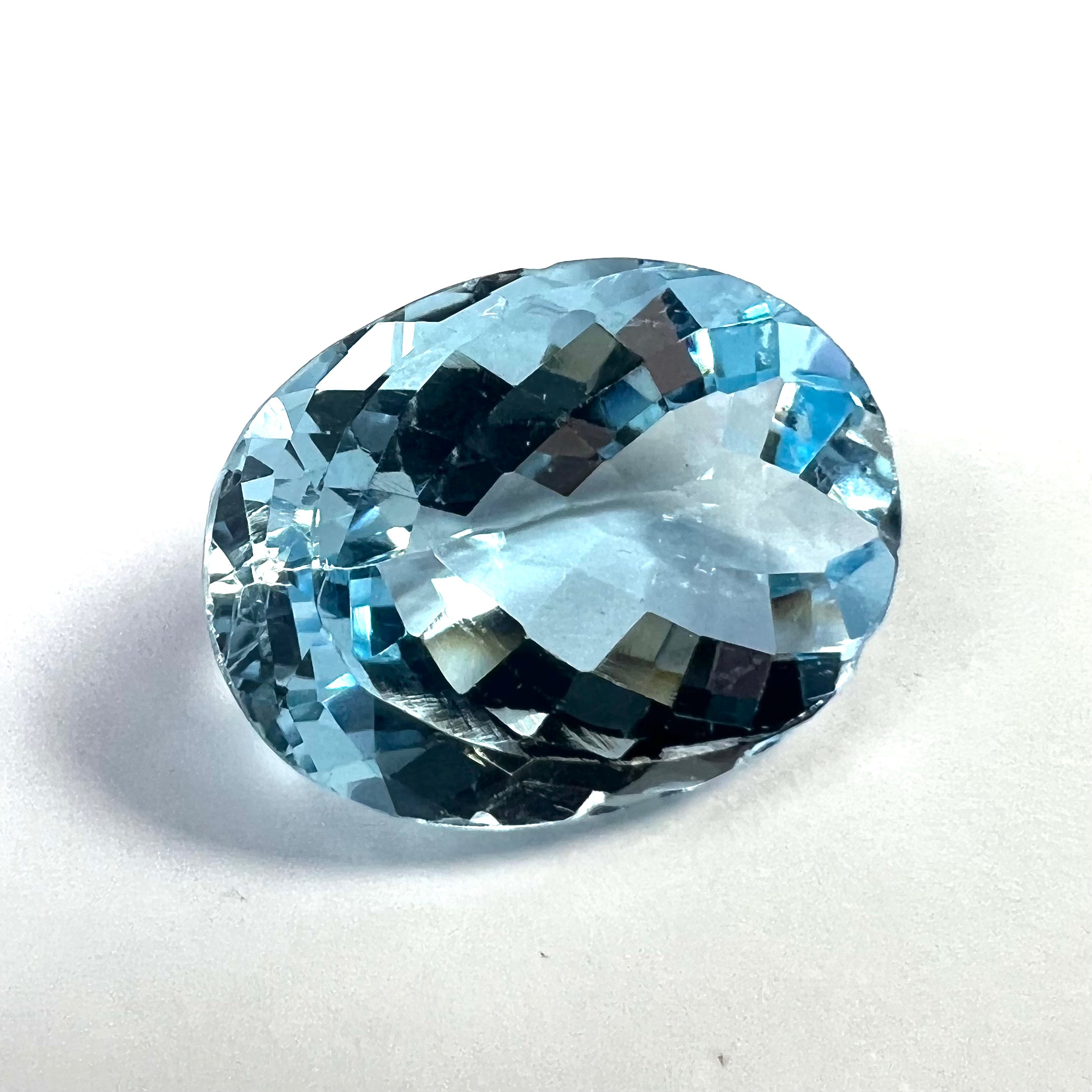23.43CTW Loose Natural Oval Cut Topaz 21x15x9mm Earth mined Gemstone