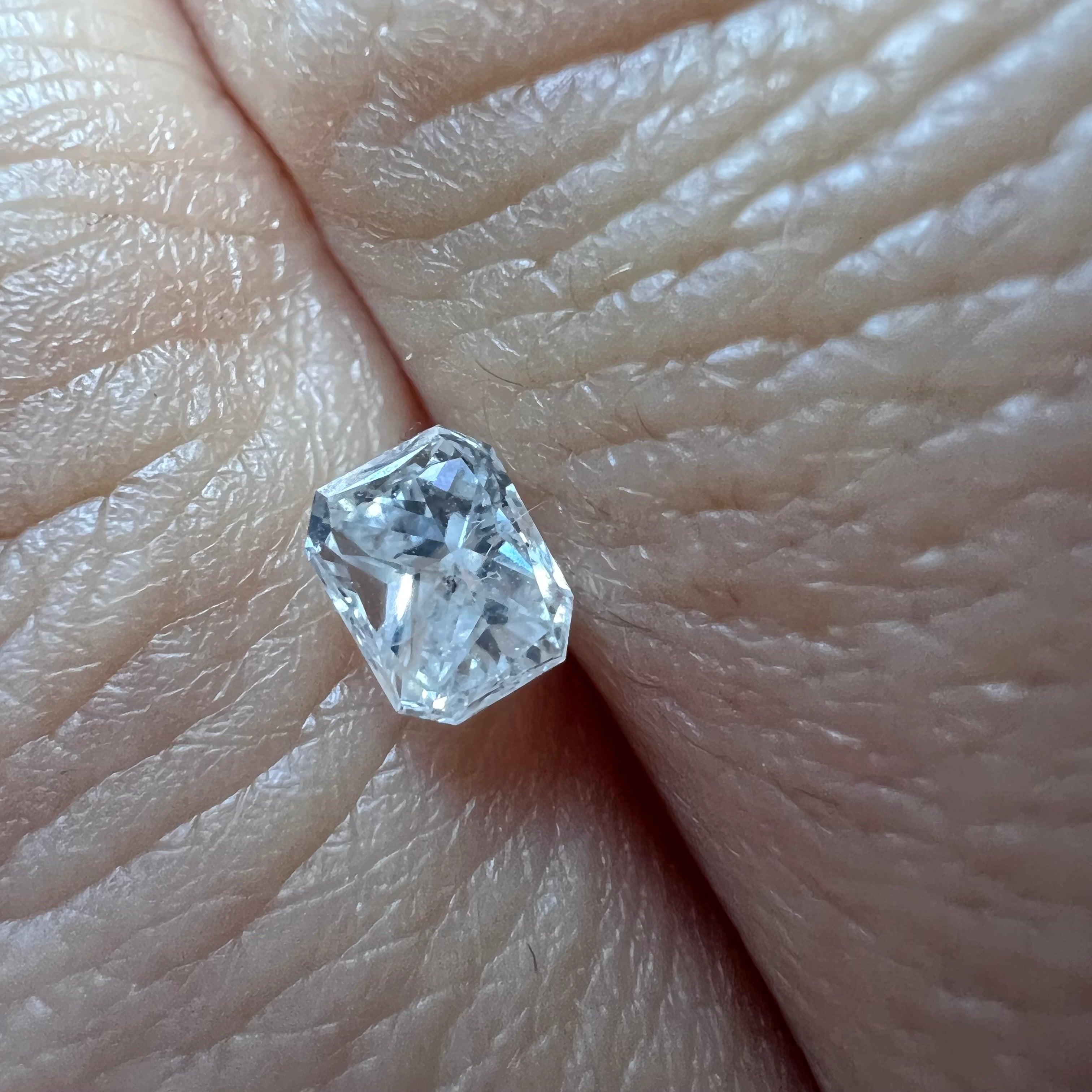 .50CT Radiant Diamond G SI2 4.78X3.75X3.16mm Natural Earth mined
