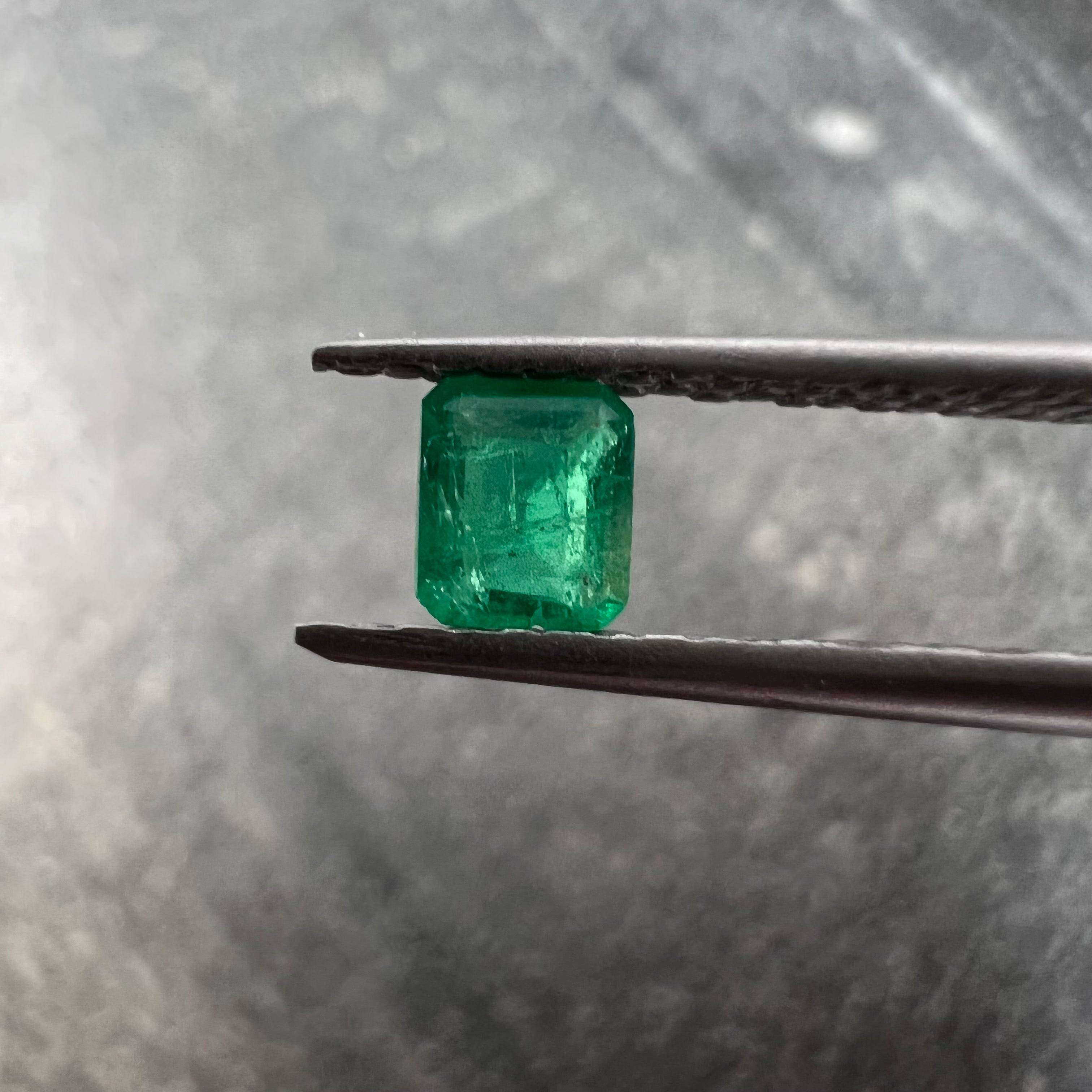 .16CT Loose Natural Colombian Emerald Radiant Cut 3.08x3.55x1.63mm Earth mined Gemstone