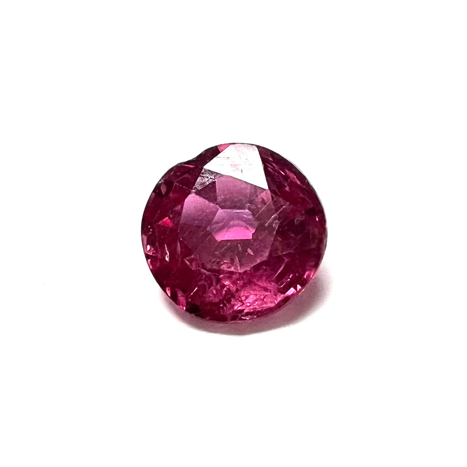 .65CT Loose Natural Round Ruby 5x2.1mm Earth mined Gemstone