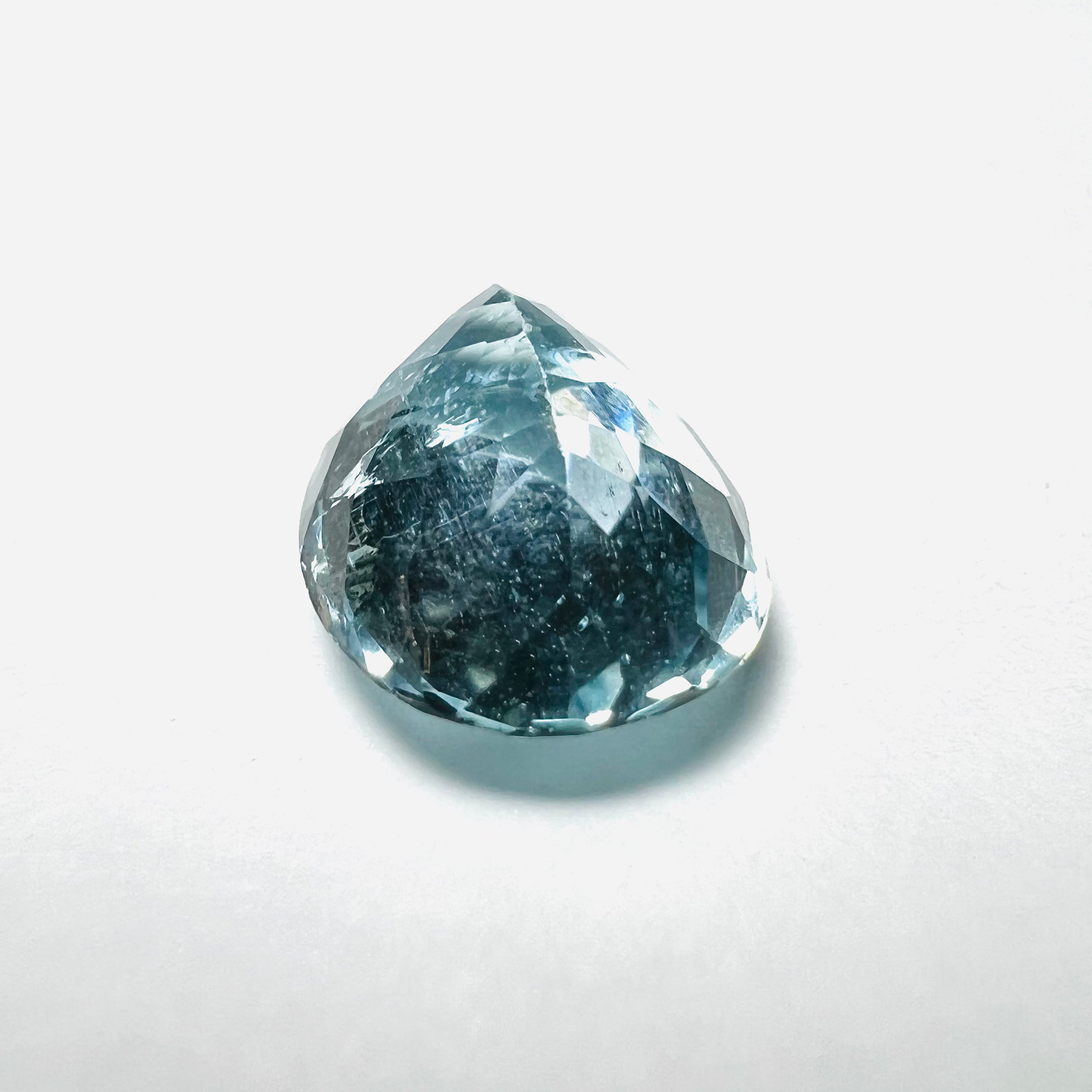 4.2CTW Loose Natural Aquamarine 11x9x6mm Earth mined Gemstone