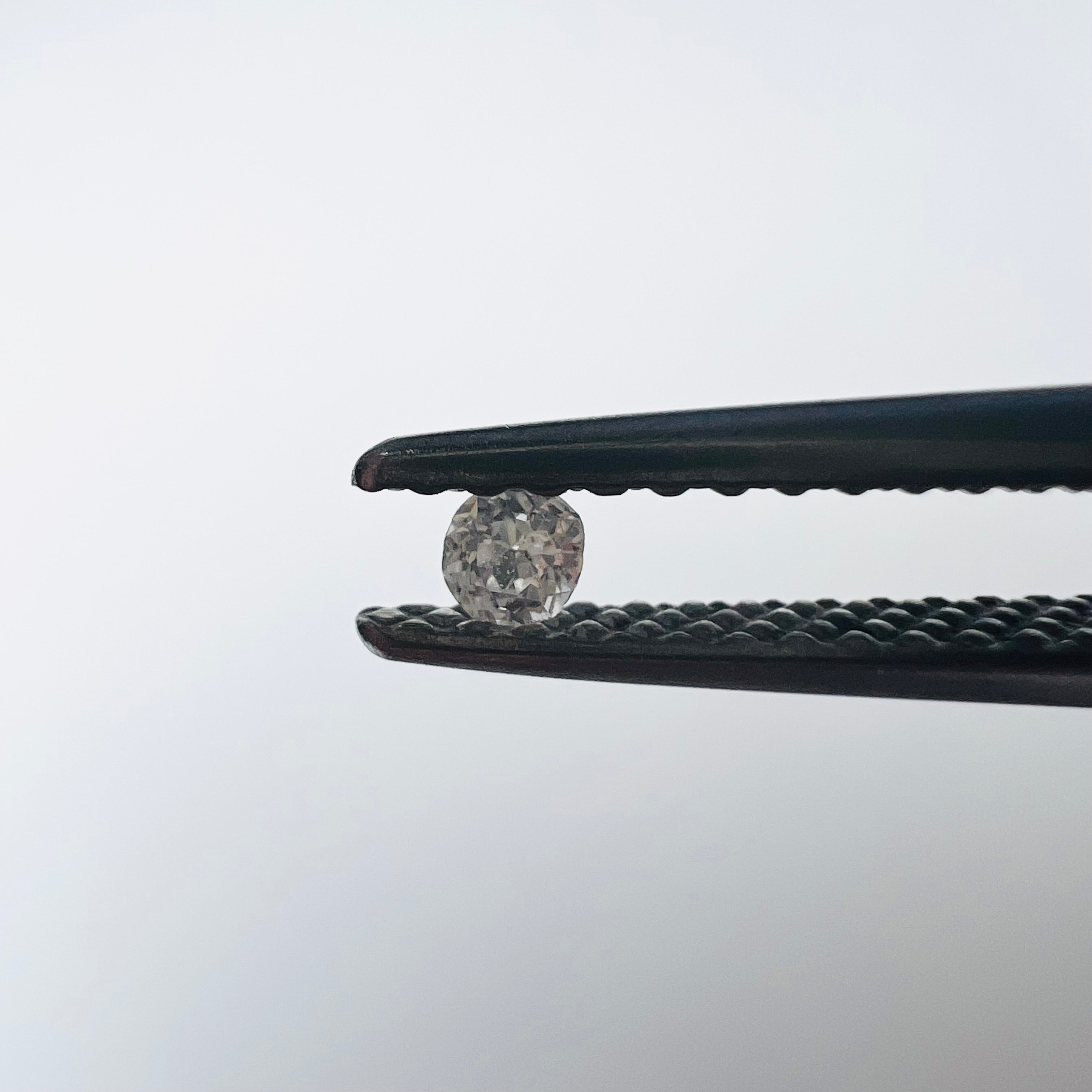 .035 CT Old Mine Cut Diamond J VS2 2.03x1.32mm Natural Earth mined