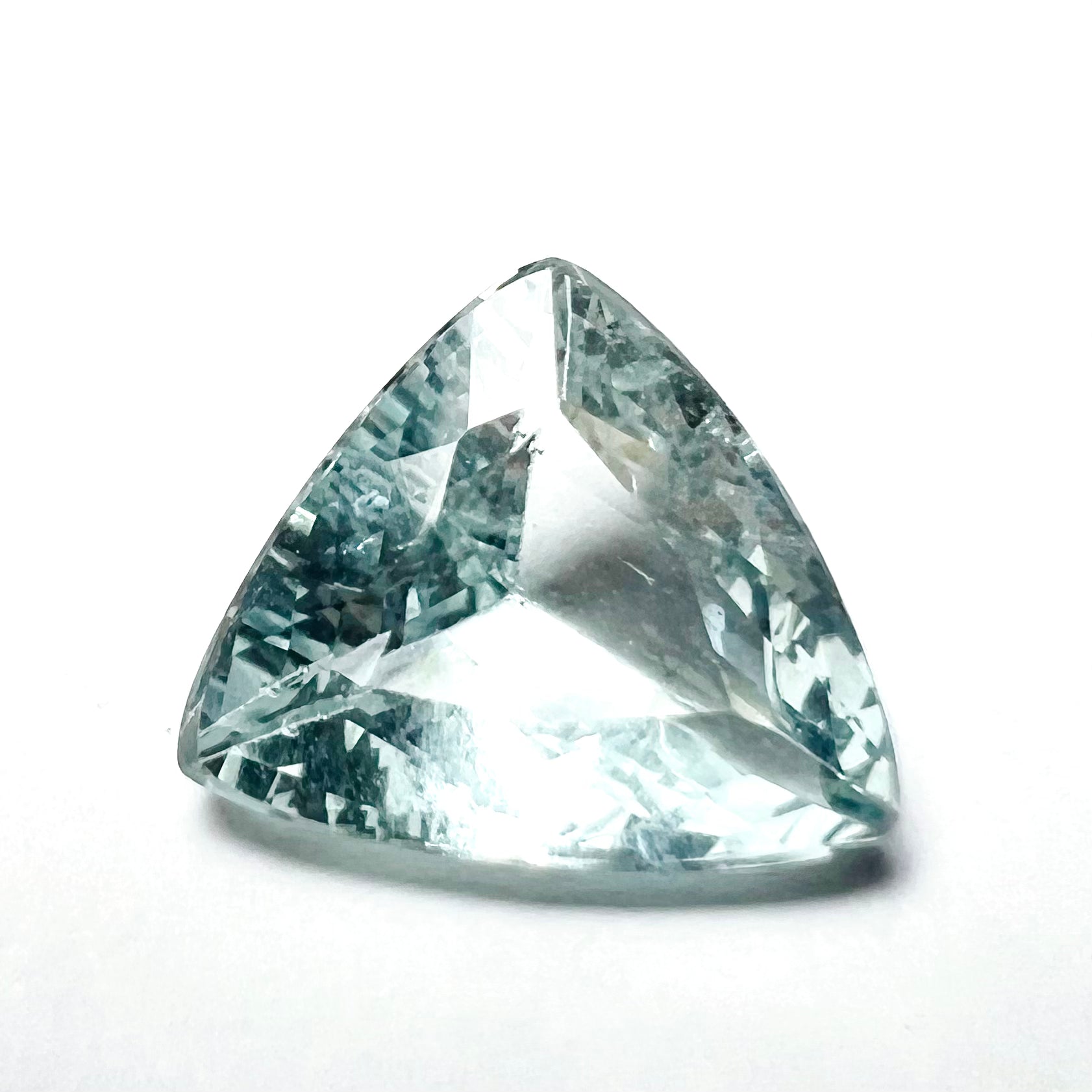 6.74CTW Loose Natural Aquamarine 10x10x5mm Earth mined Gemstone