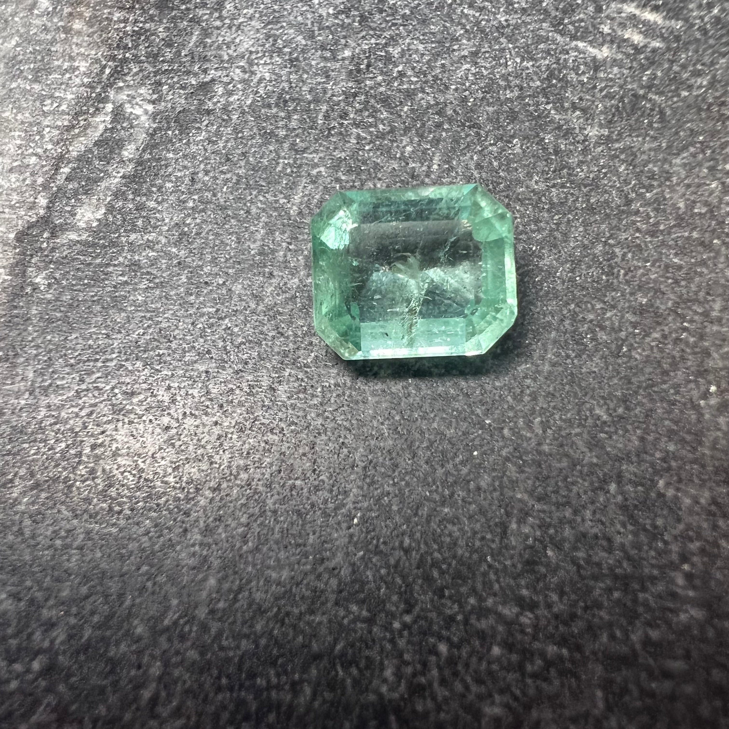2.94CT Natural Colombian Emerald Rectangle Cut 9.86x8.21x4.69mm