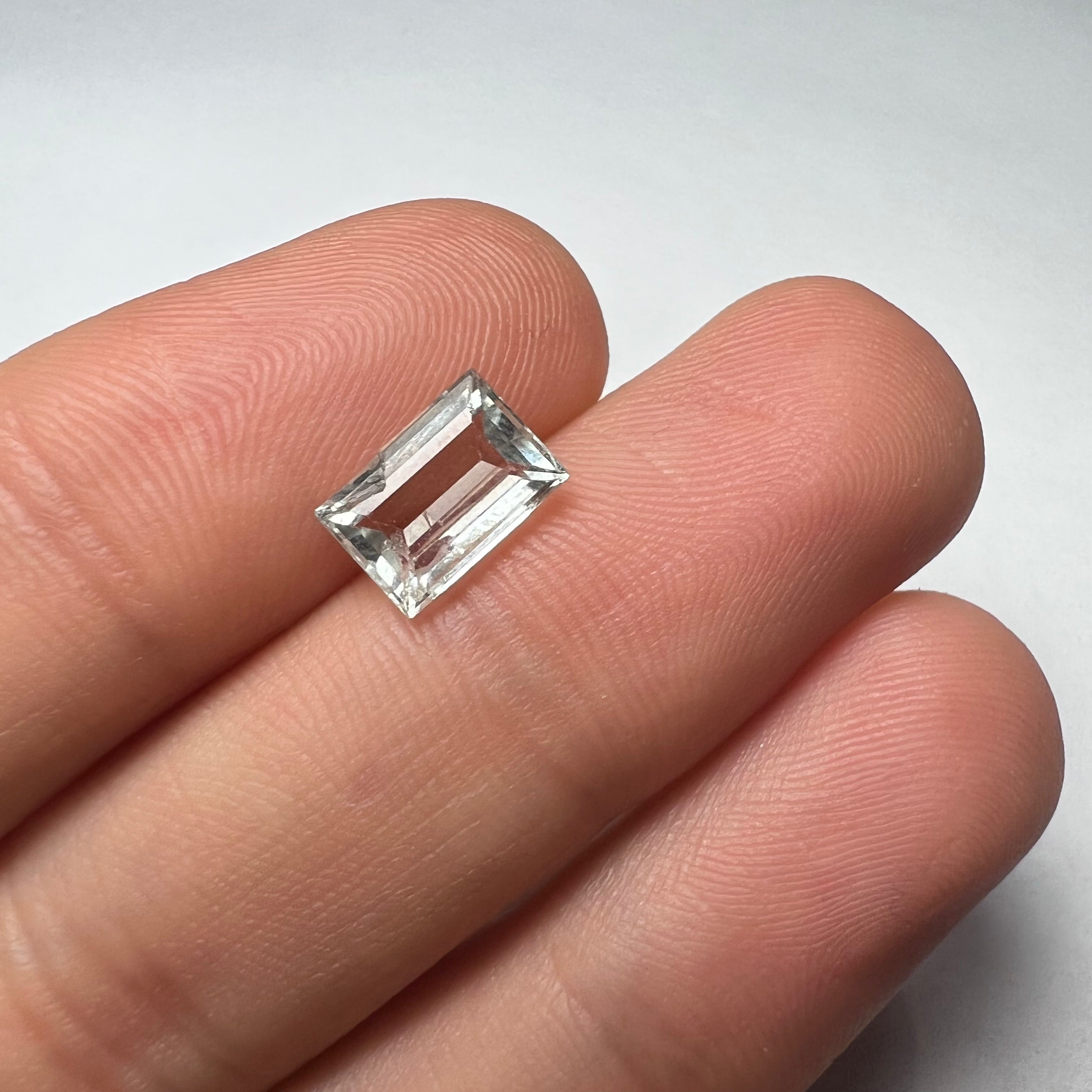 1.59CTW Loose Natural Aquamarine 8.5x6x3.5mm Earth mined Gemstone