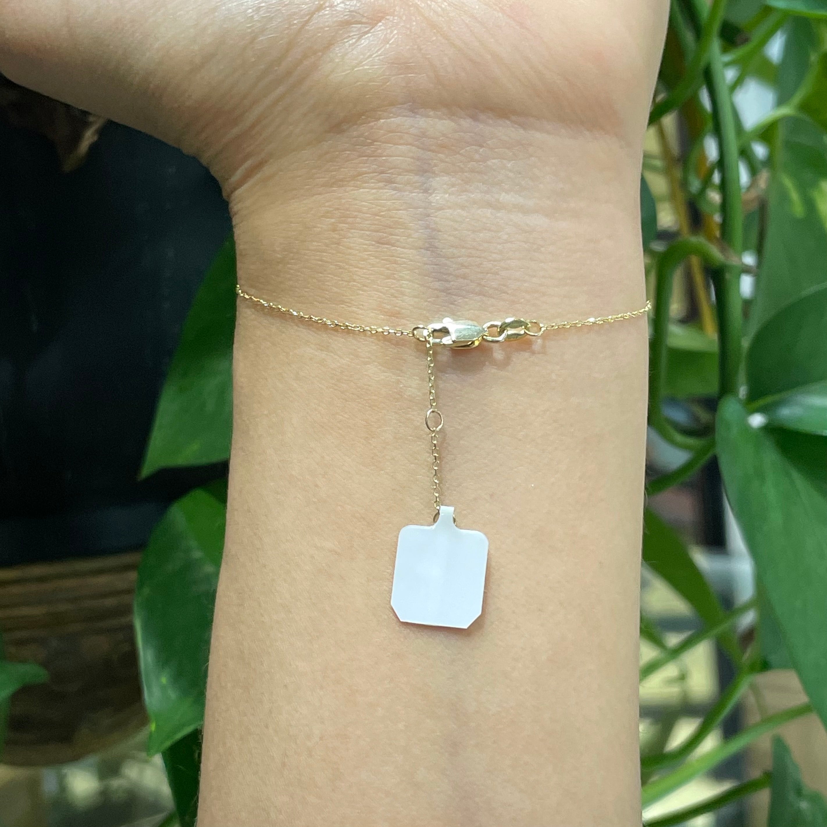 .20CT Heart Diamond HandChain in solid 14k Yellow Gold