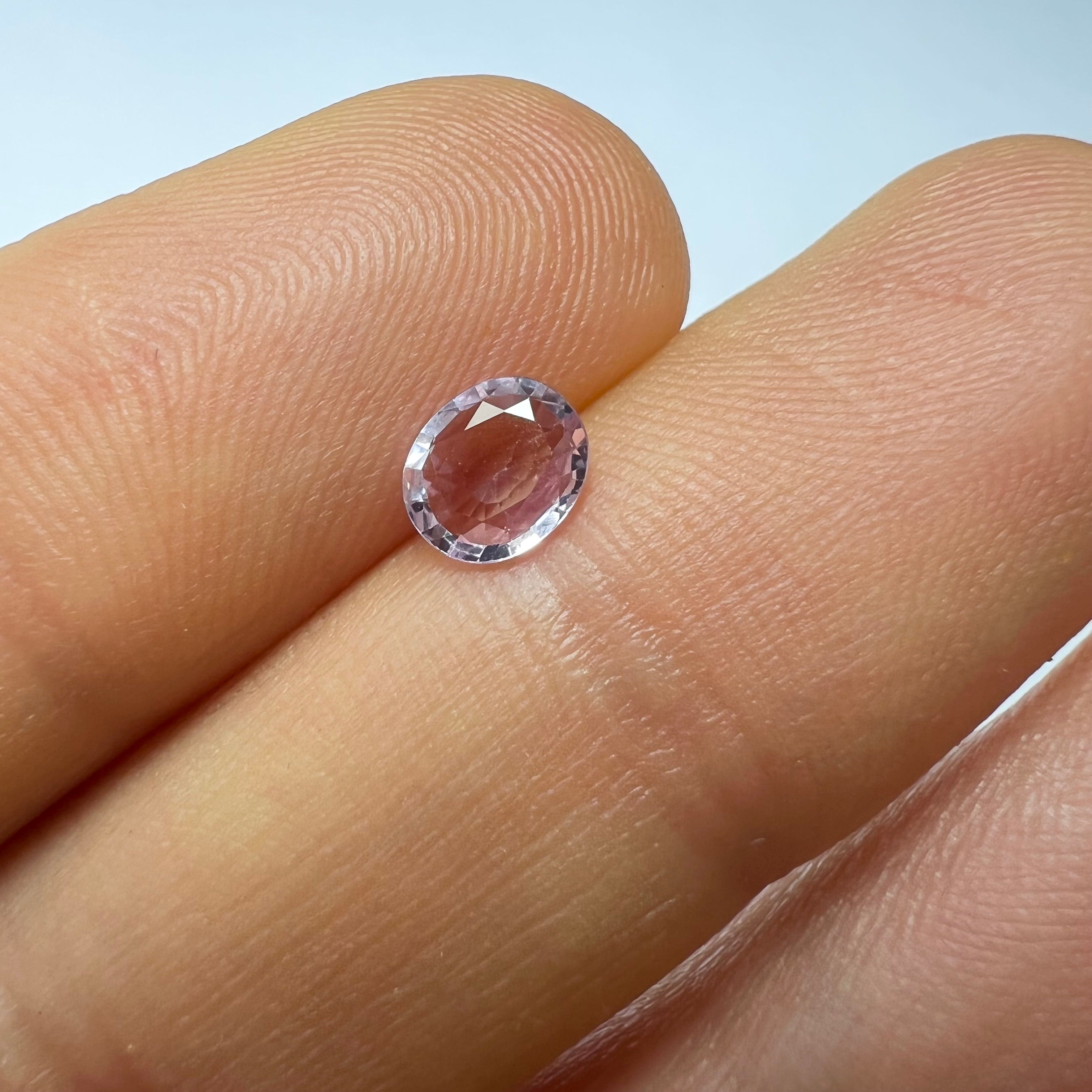 .56CT Loose Cotton Candy Pink Sapphire 5.84x4.96x1.98mm Earth mined Gemstone