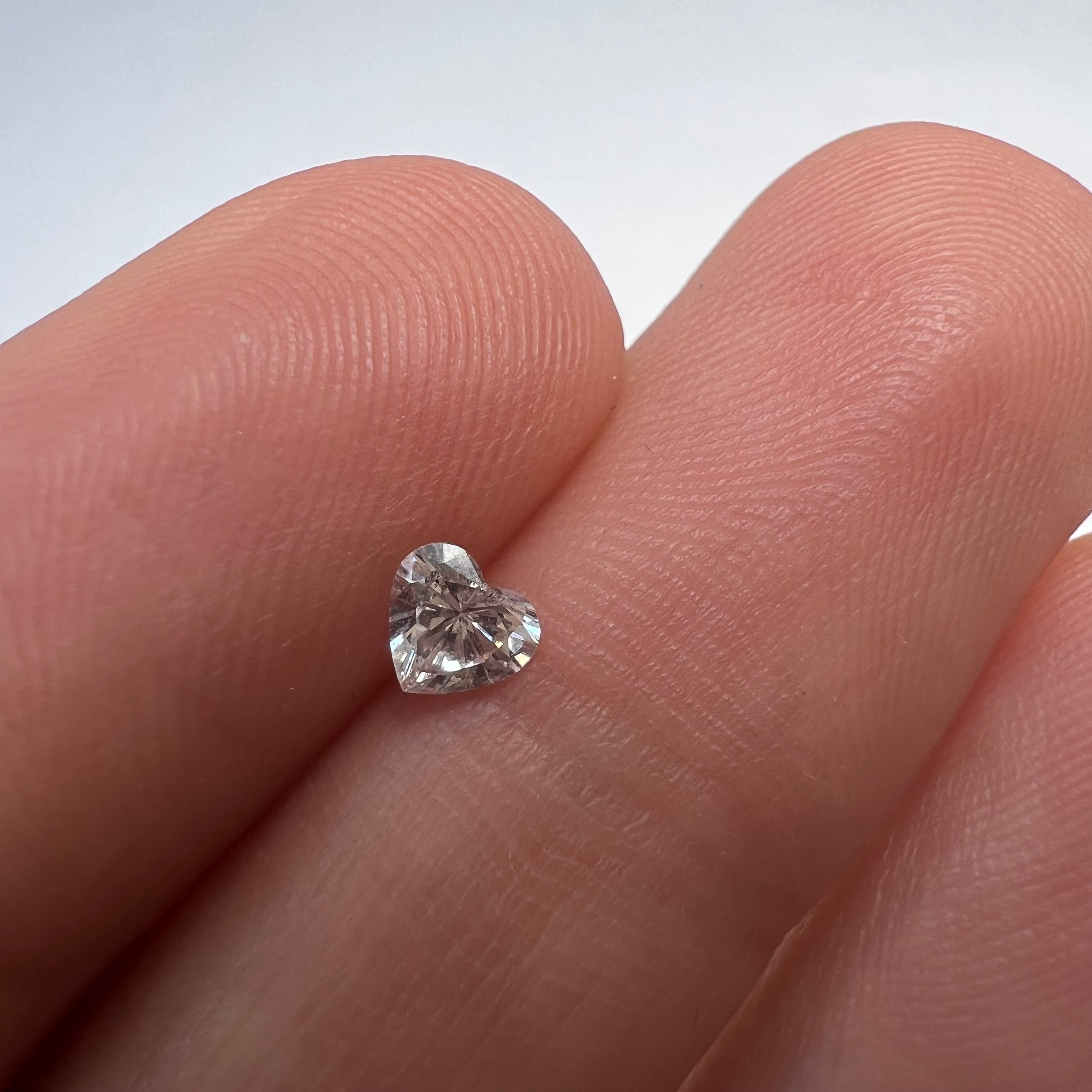 .25CT Heart Shape Diamond G I1 4.25x3.95x2.42mm Natural Earth mined