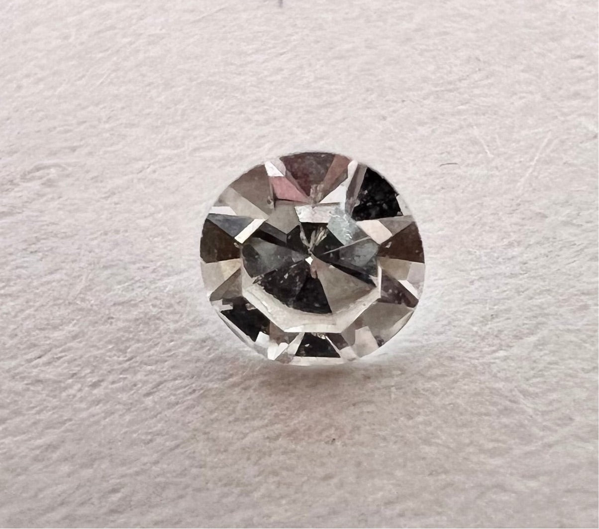 .08CT Old Mine Cut Diamond J VS2 2.77x1.62mm Natural Earth mined