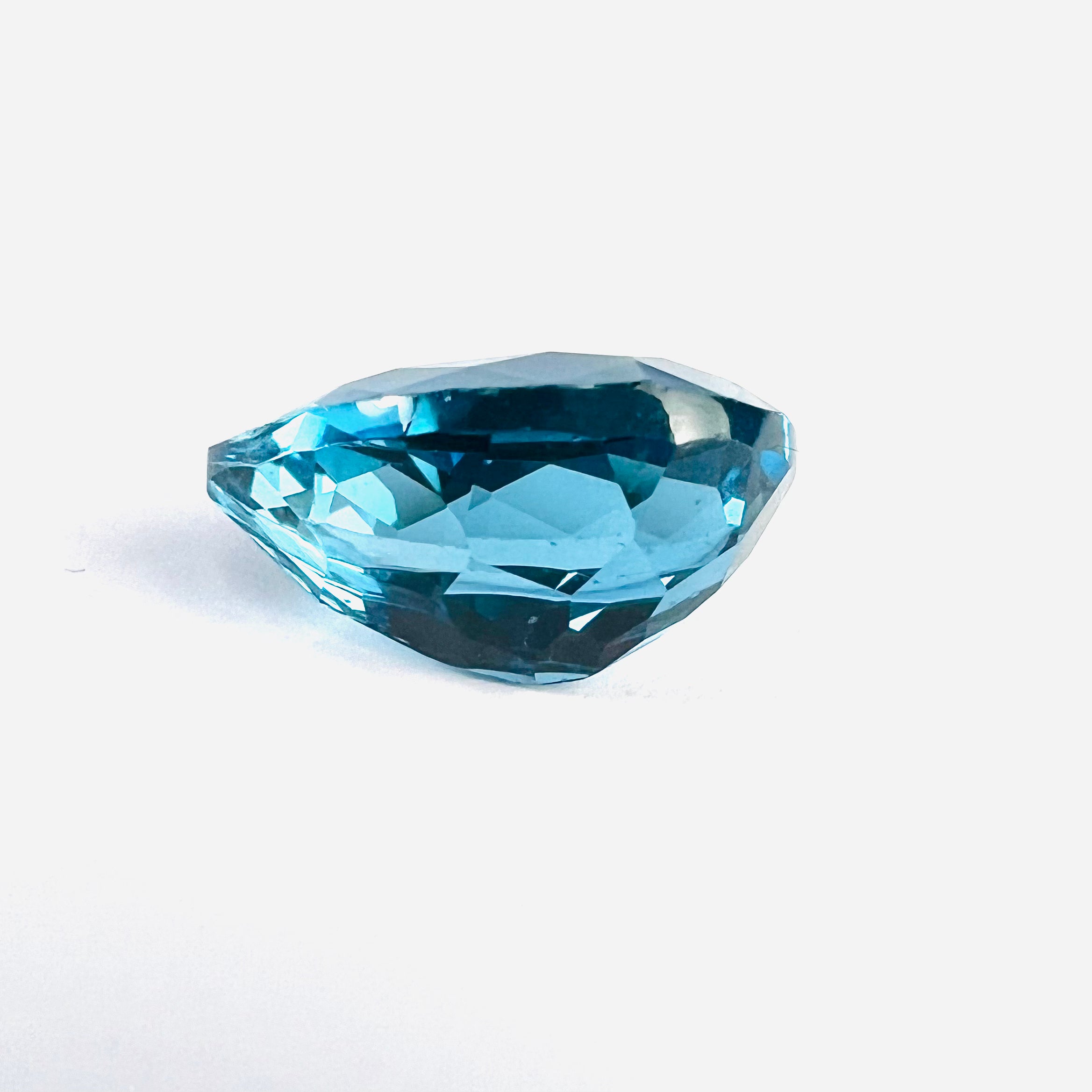 8.28CTW Loose Natural Pear Cut Topaz 14.85x10x7.5mm Earth mined Gemstone