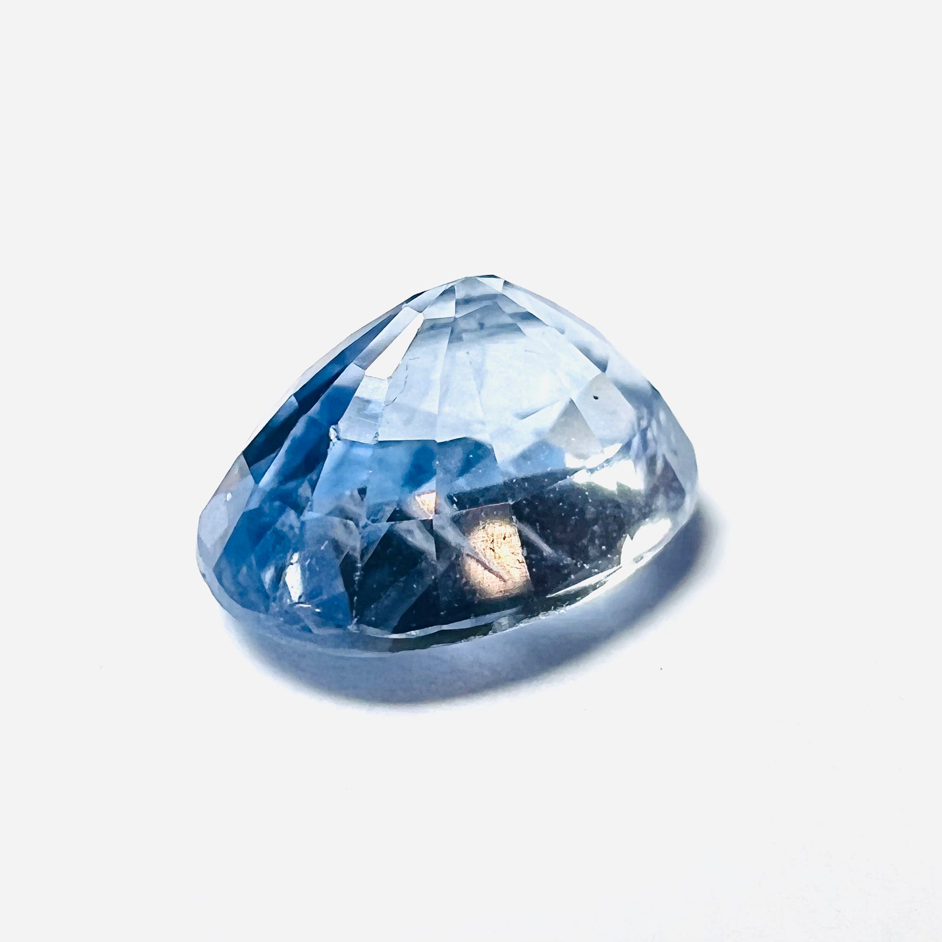 1.89CTW Loose Oval Sapphire 8x6x4.5mm Earth mined Gemstone