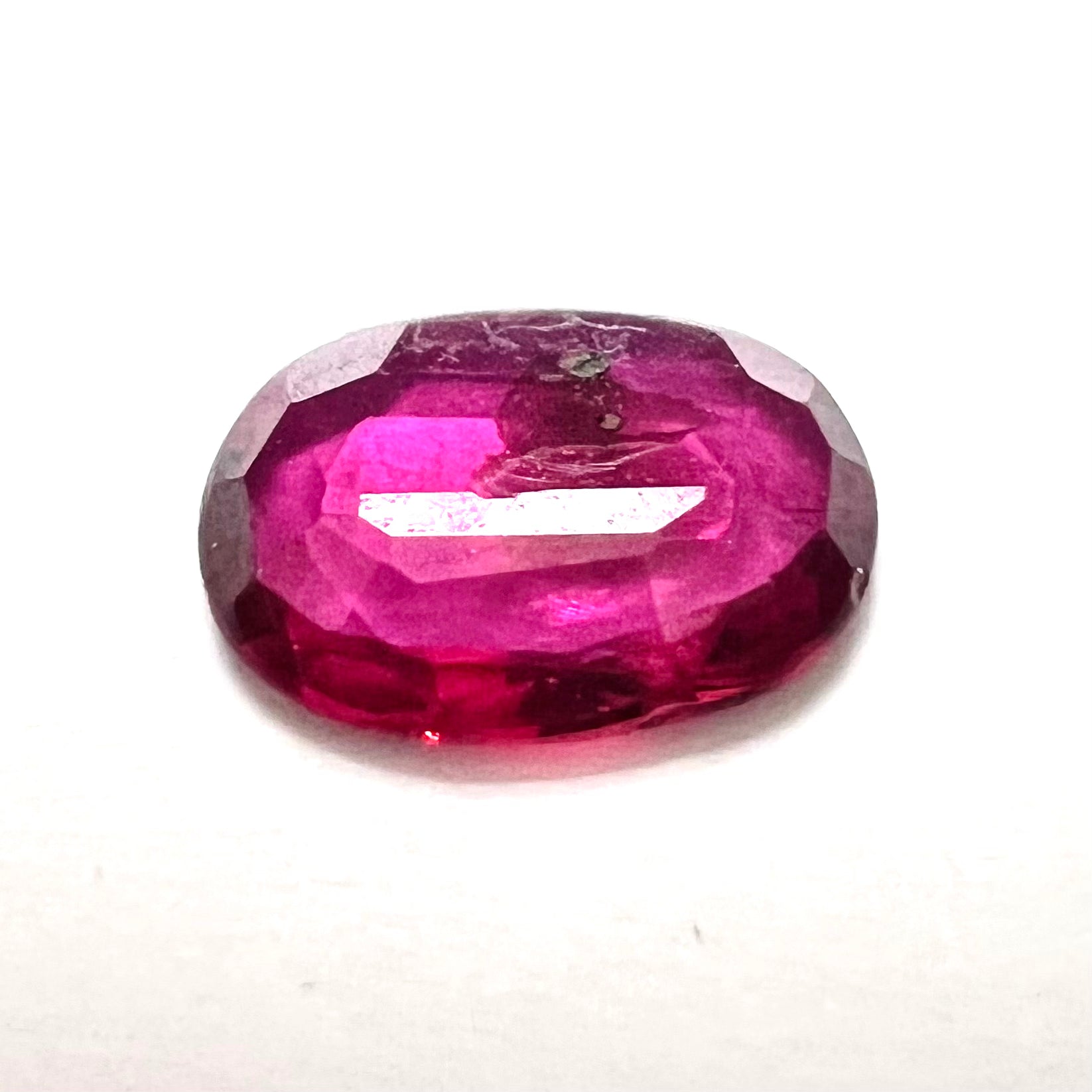 .71CTW Loose Natural Oval Ruby 7x5x1.5mm Earth mined Gemstone