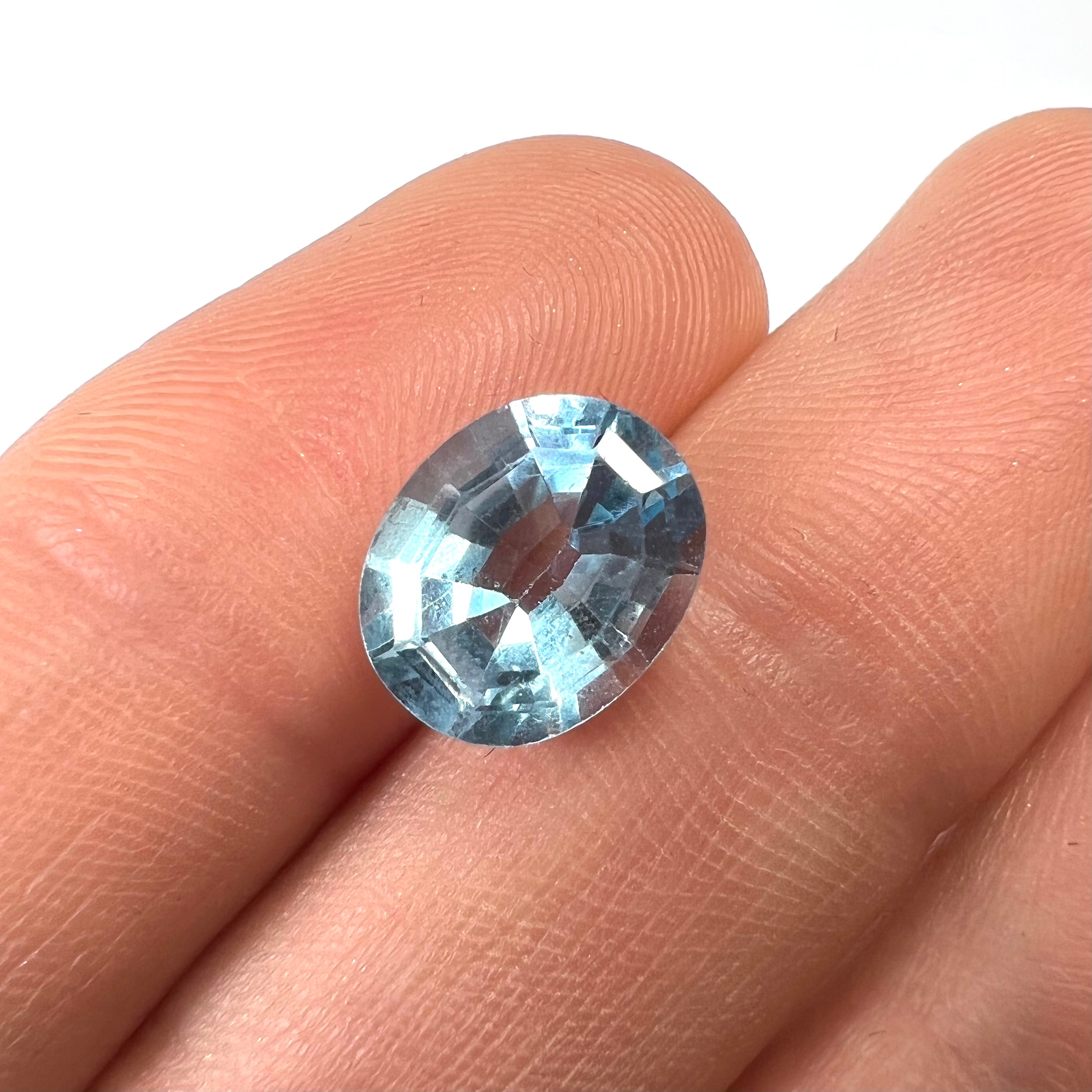 4.63CTW Loose Natural Oval Cut Topaz 10.9x8.9x6mm Earth mined Gemstone