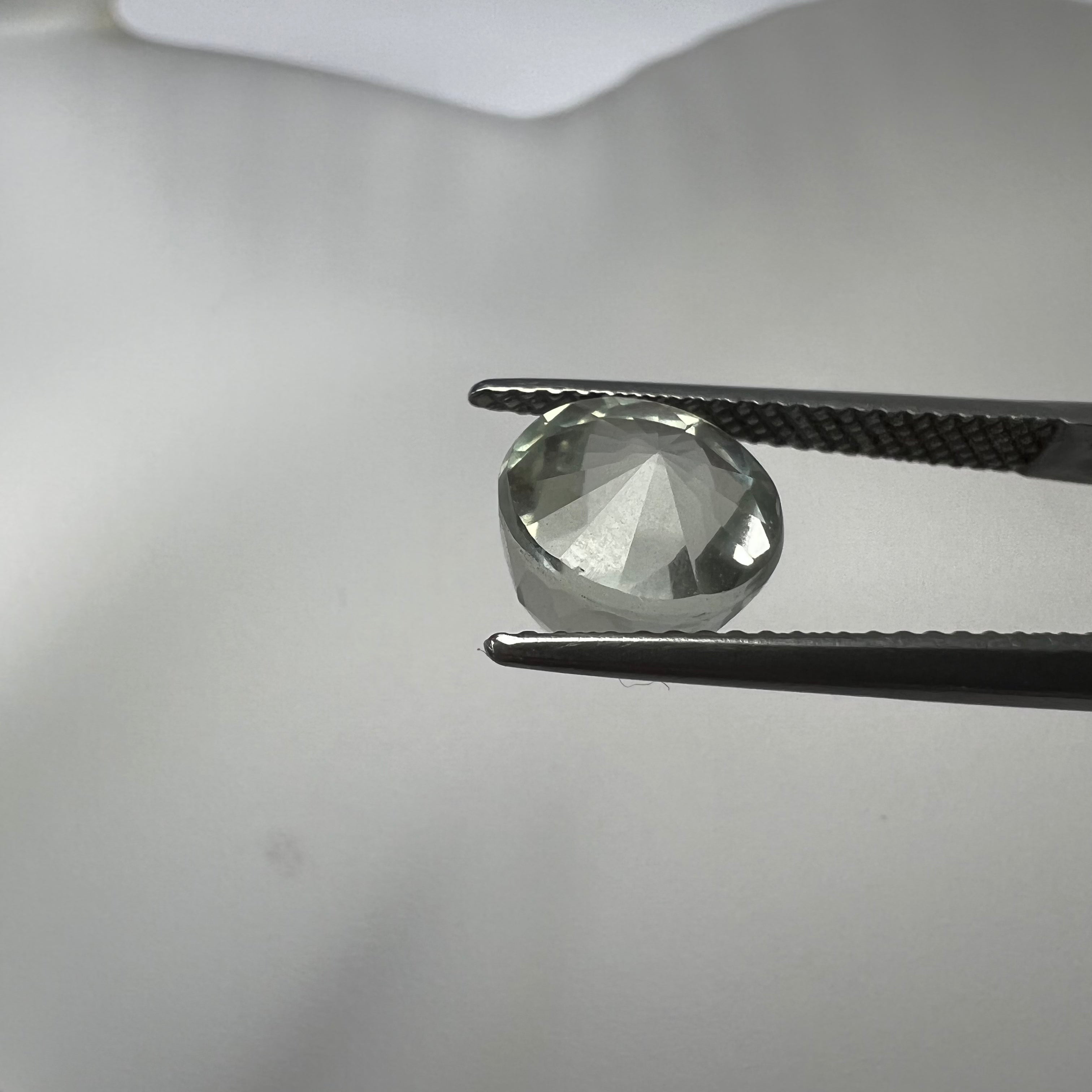 3.01CTW Loose Natural Fancy Cut Green Amethyst 7.96x7.06mm Earth mined Gemstone