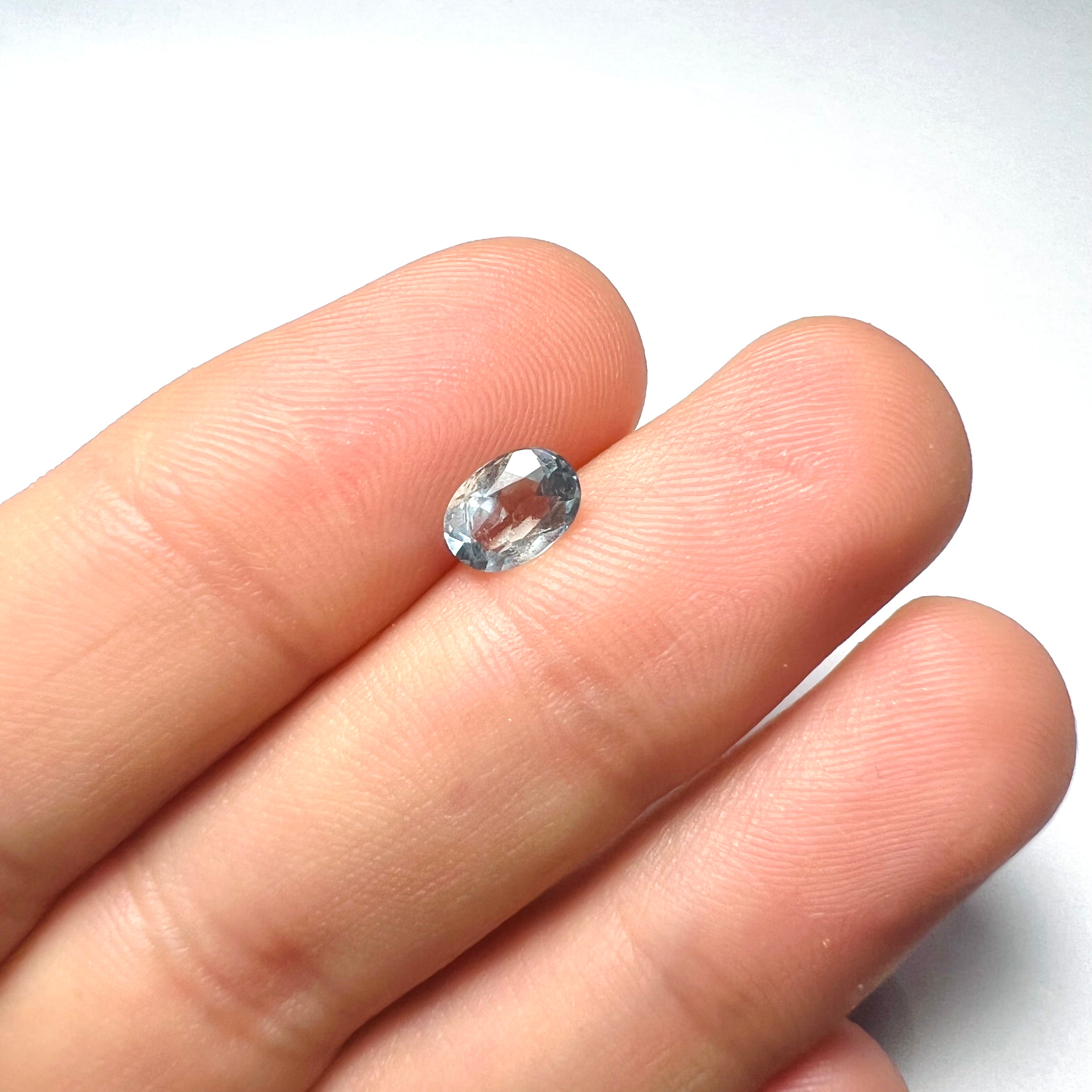 .78CT Loose Natural Aquamarine 6x5x3mm Earth mined Gemstone