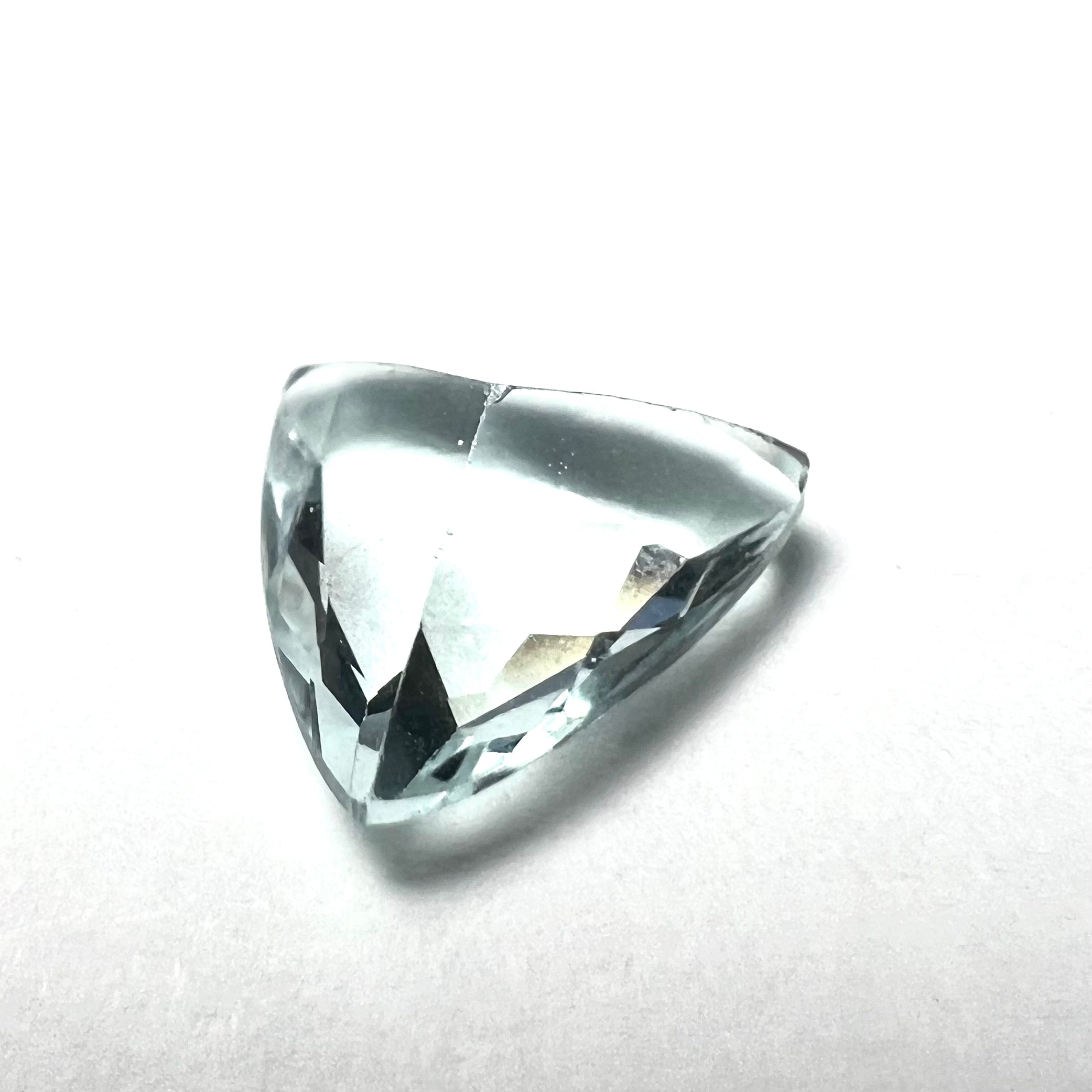 6.74CTW Loose Natural Aquamarine 10x10x5mm Earth mined Gemstone