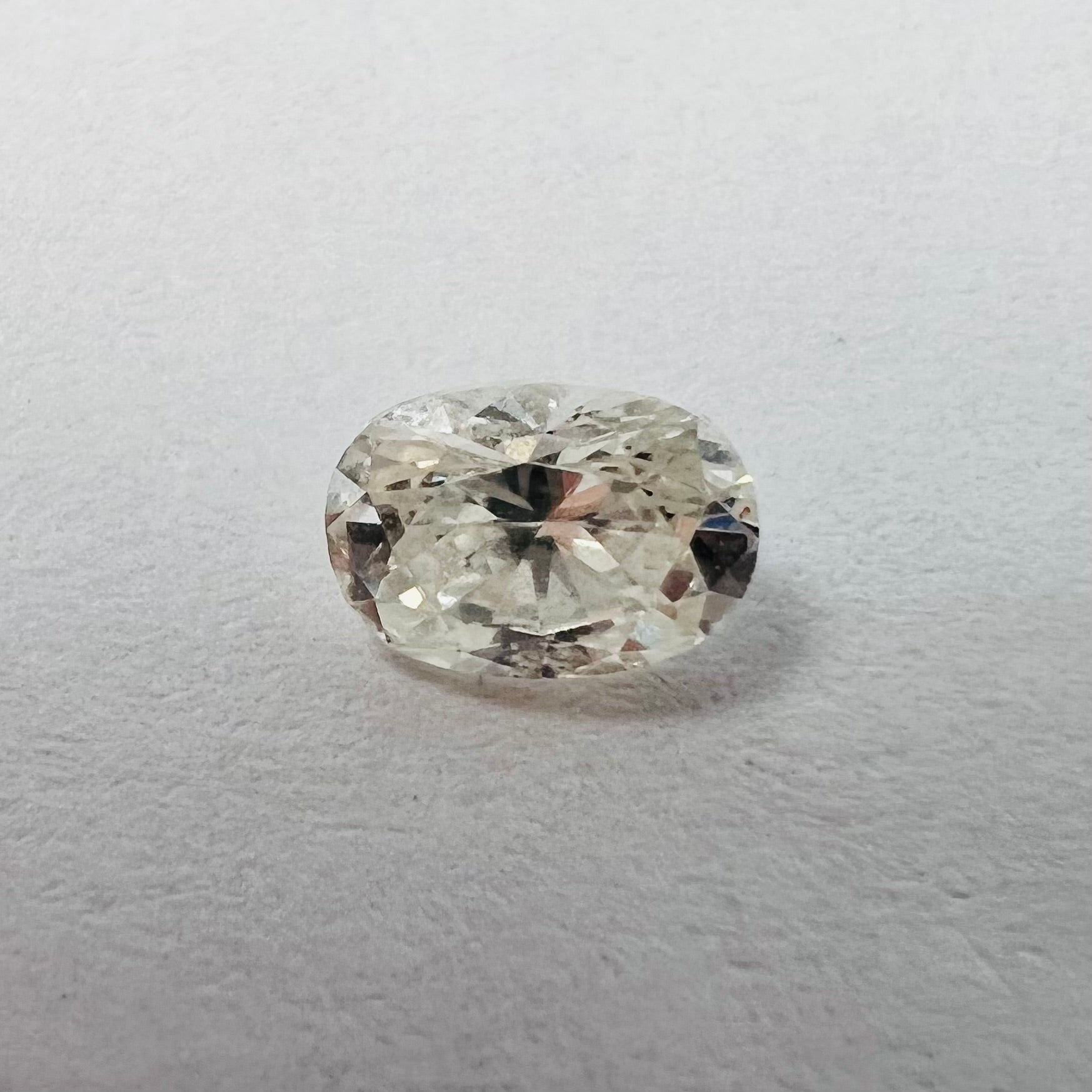 .32CT Oval Diamond K SI1 5.10x3.58x2.54mm Natural Earth mine